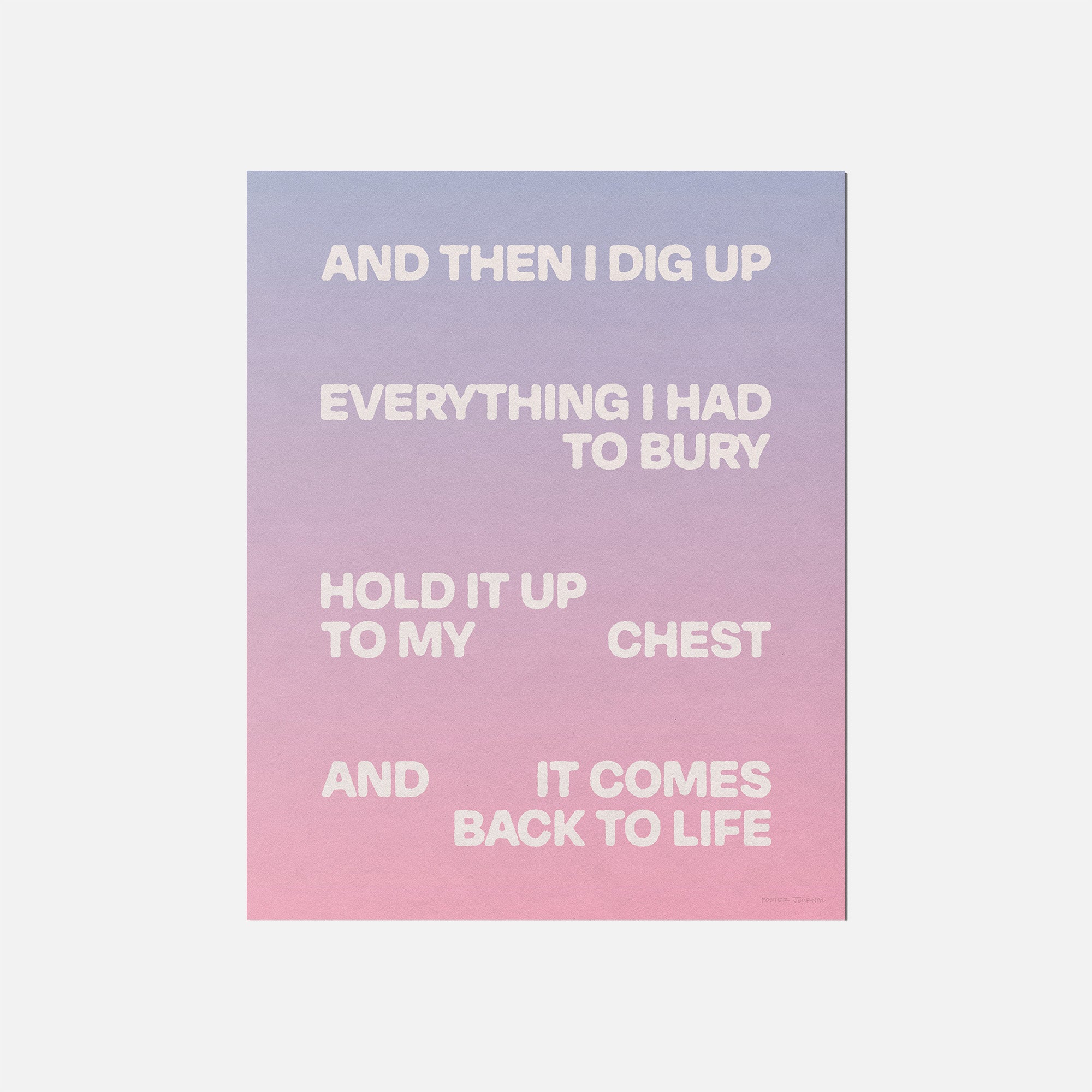 BURY PRINT