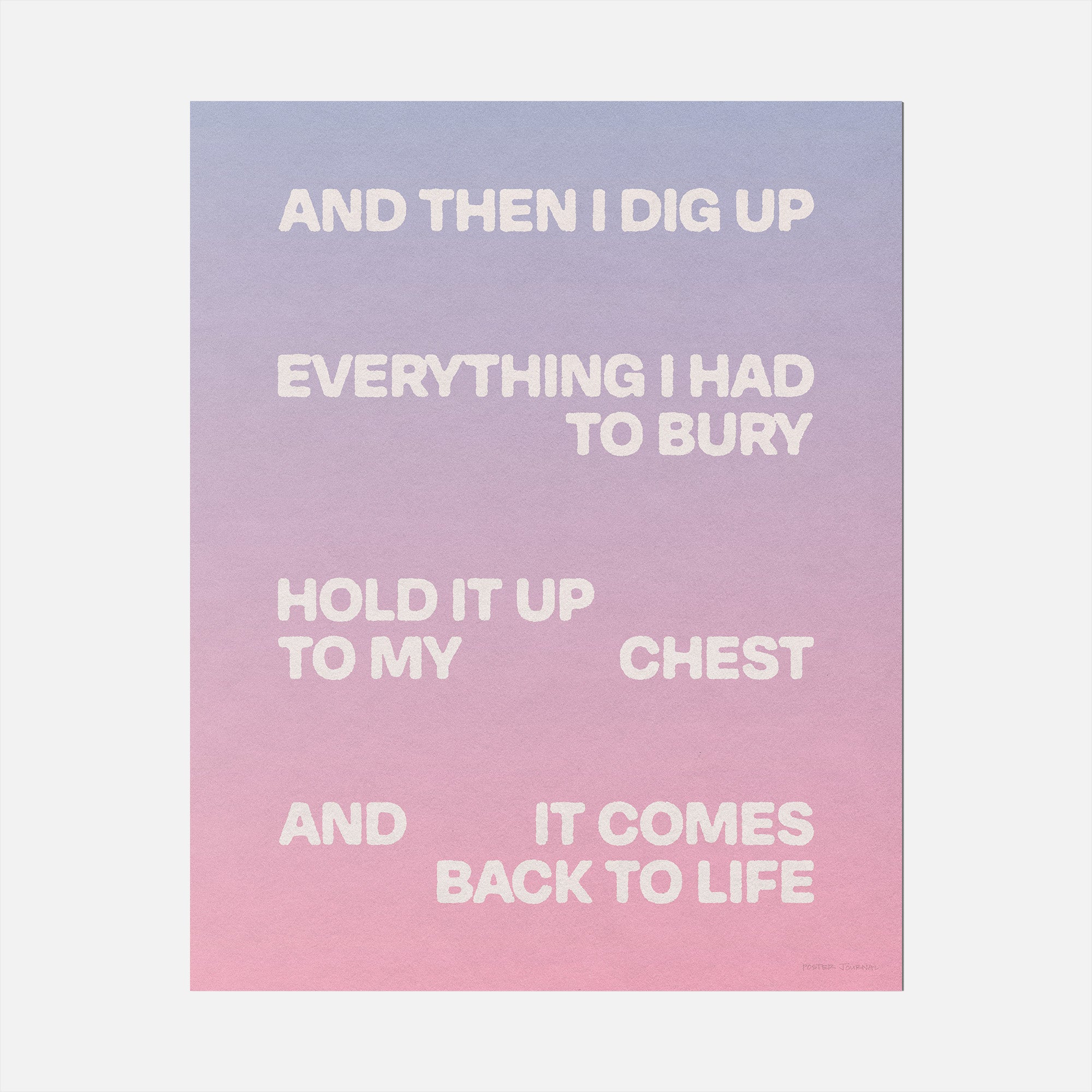 BURY PRINT