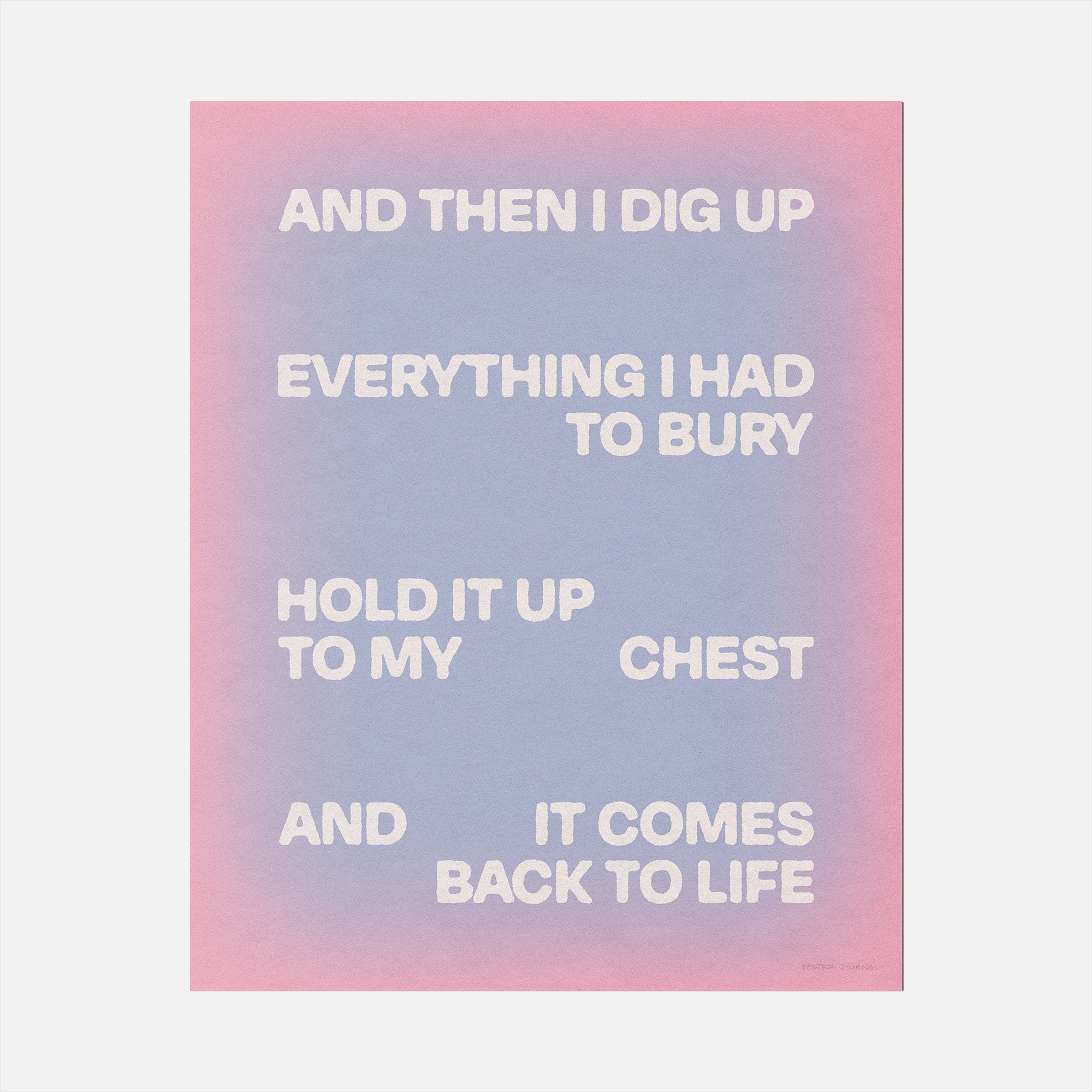 BURY PRINT