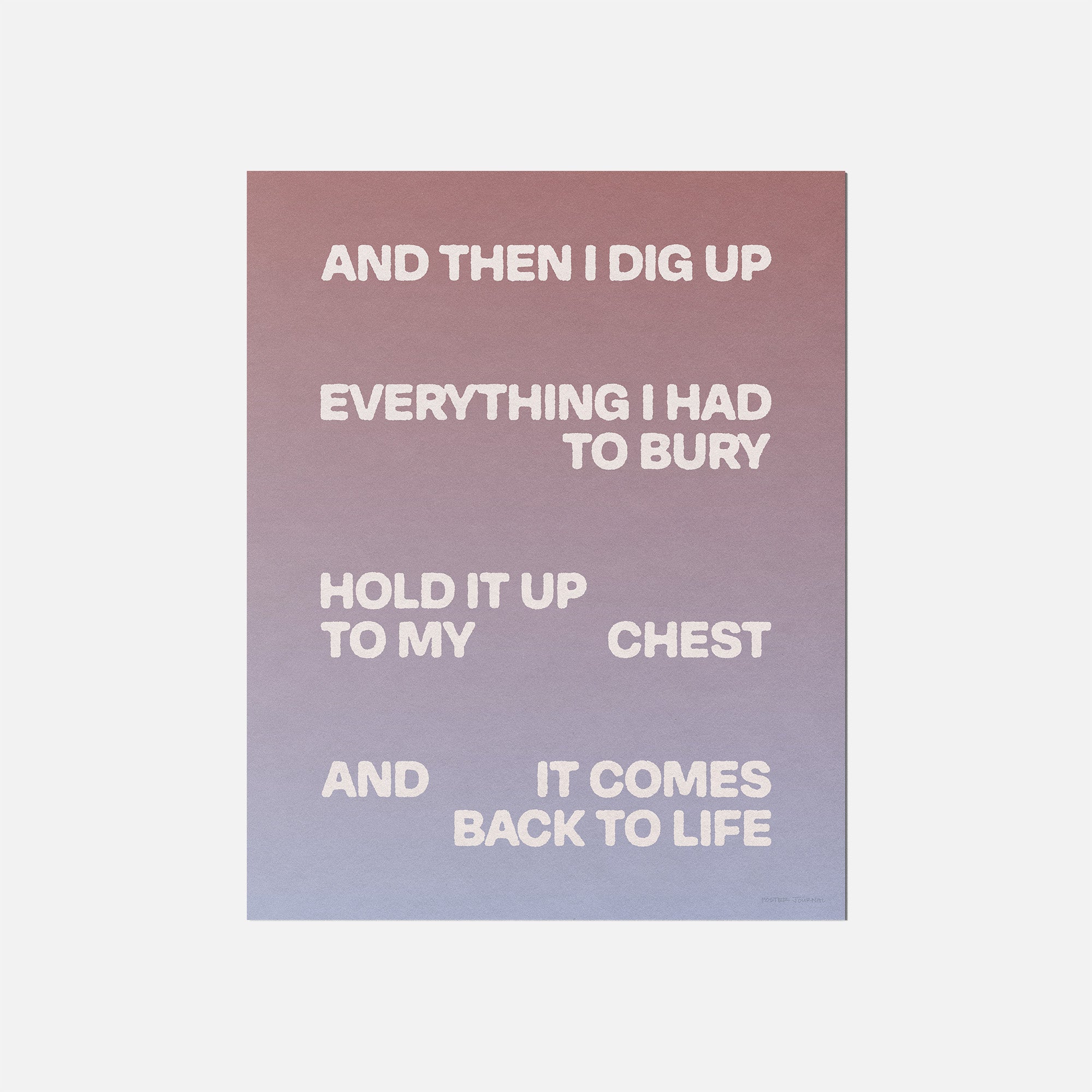 BURY PRINT