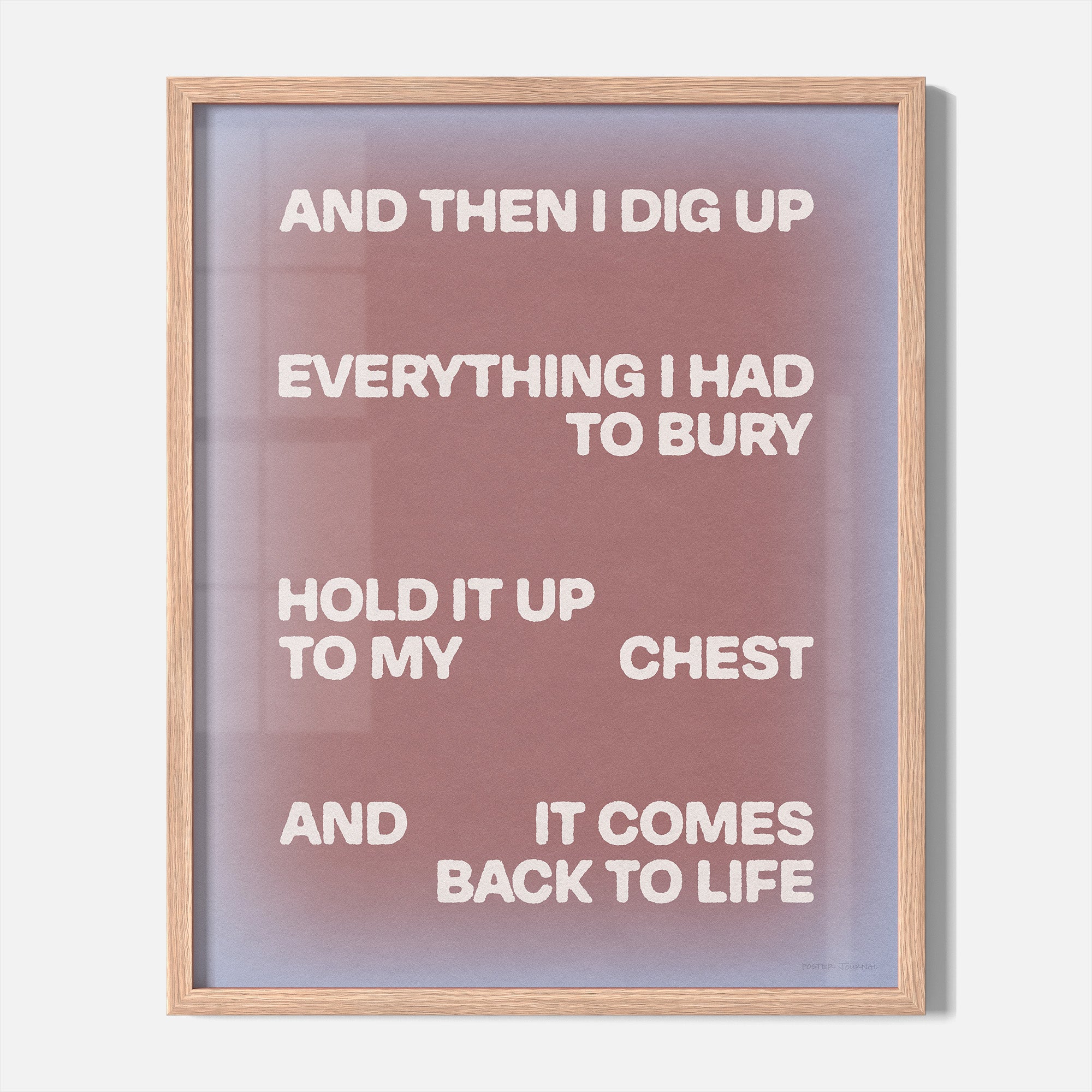 BURY PRINT