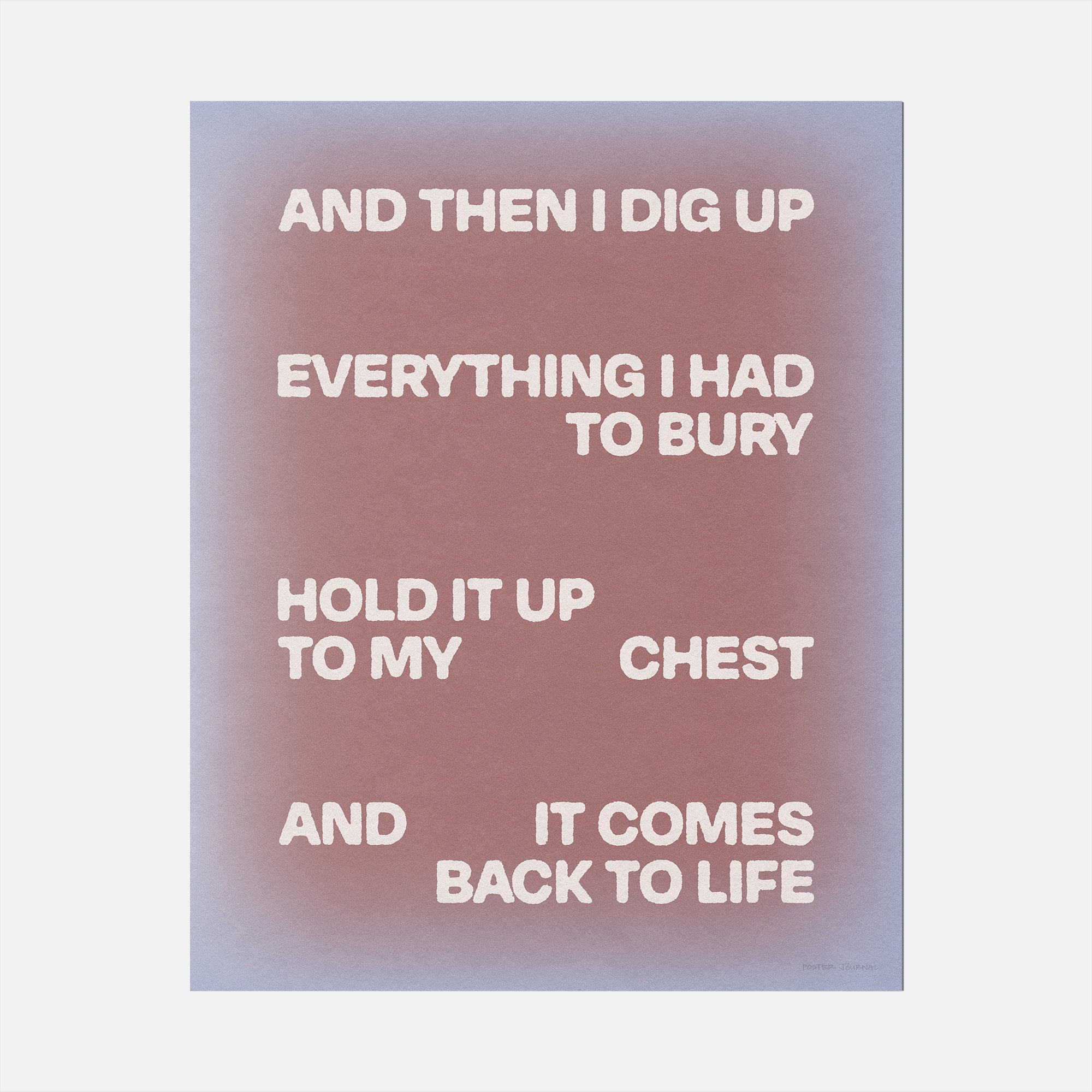 BURY PRINT