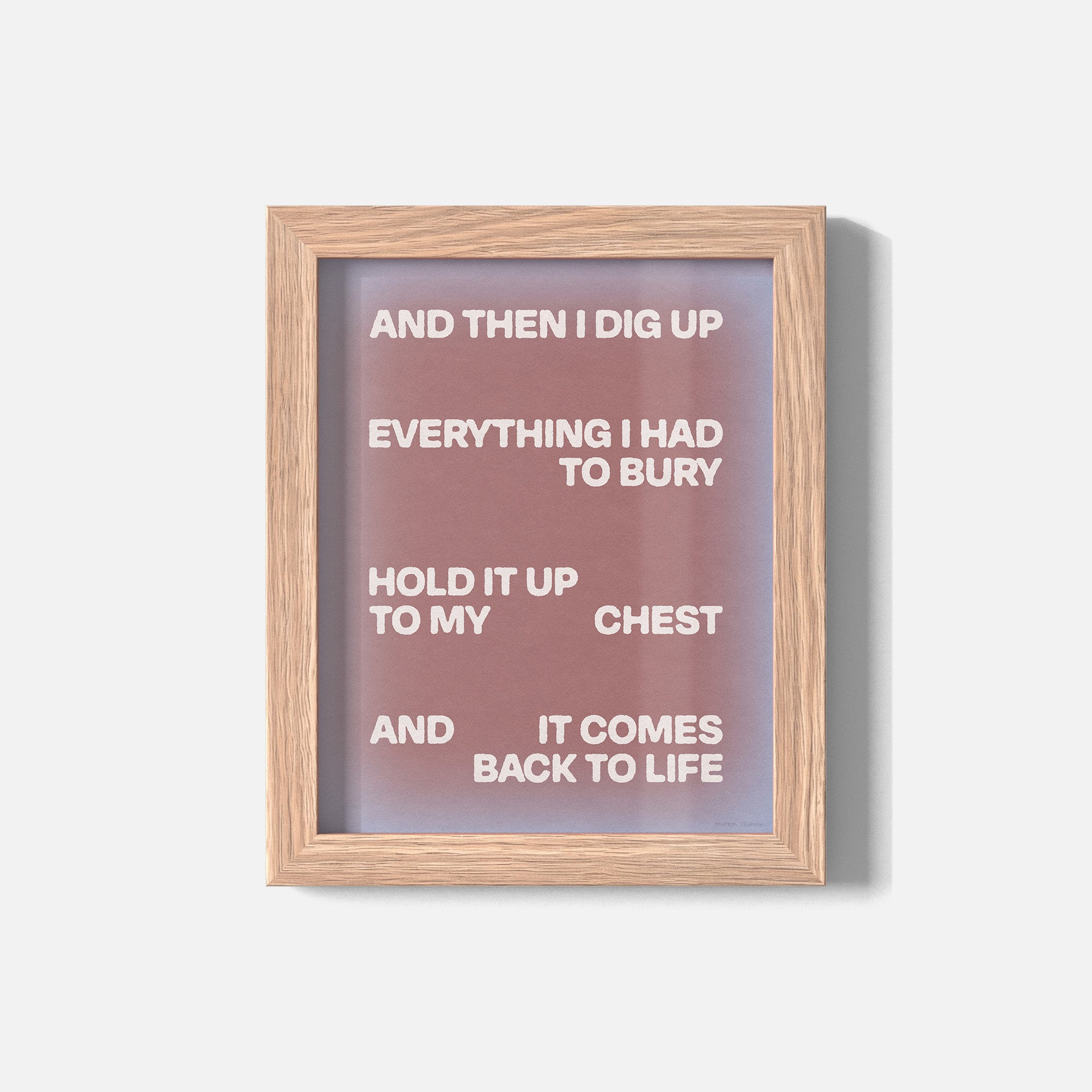 BURY PRINT
