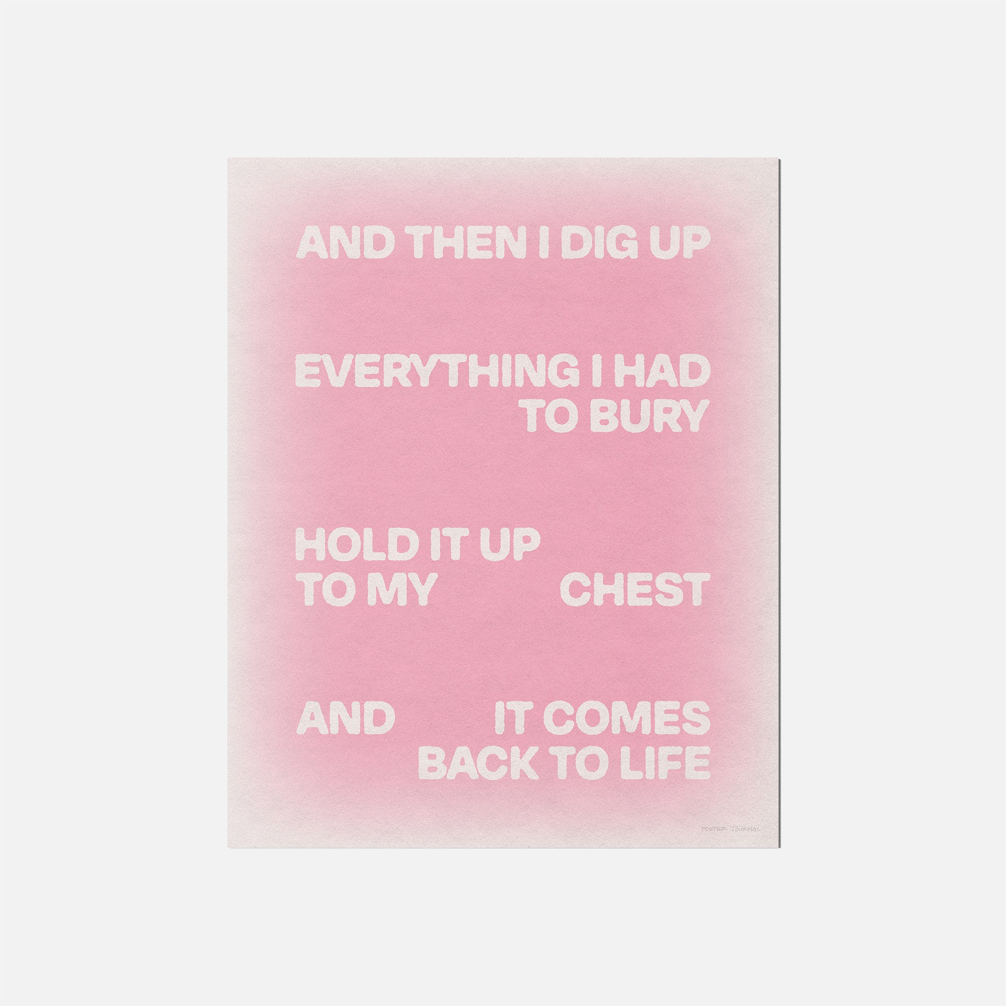 BURY PRINT