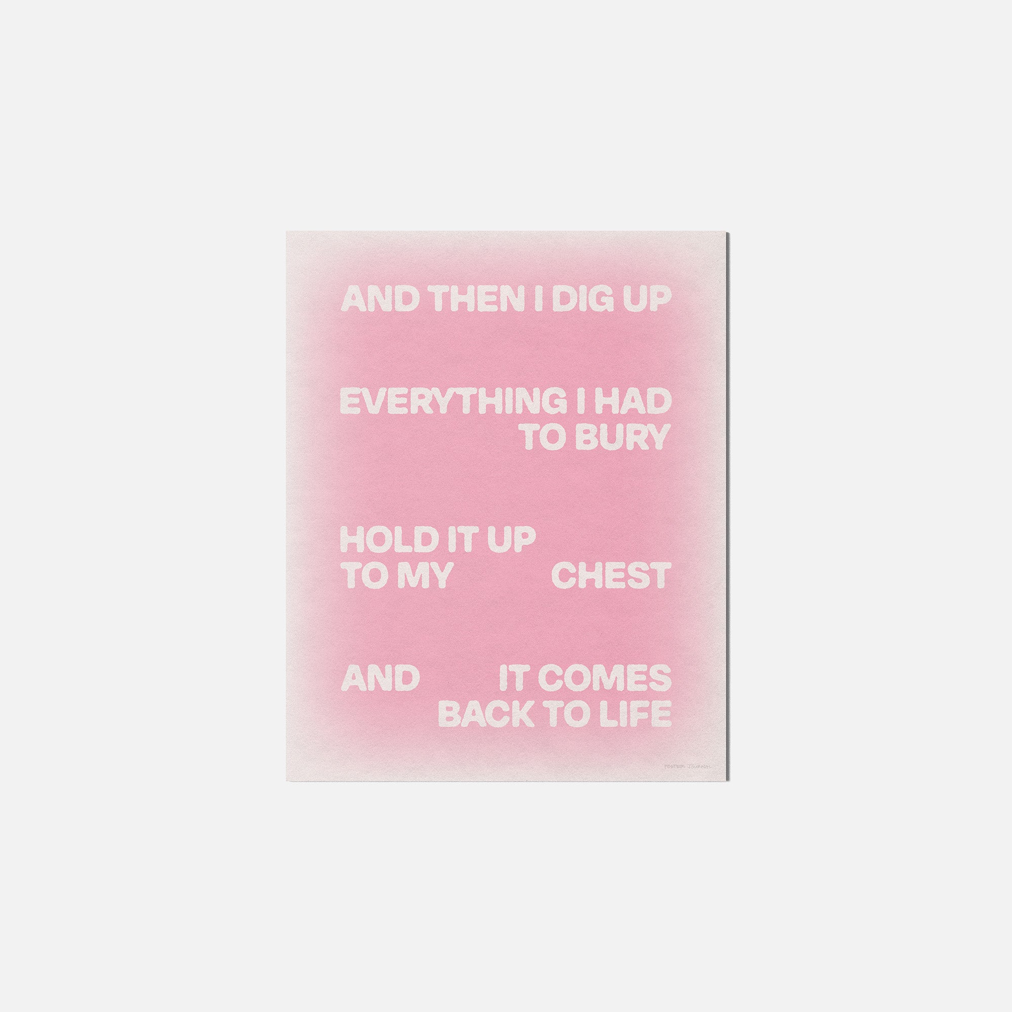 BURY PRINT