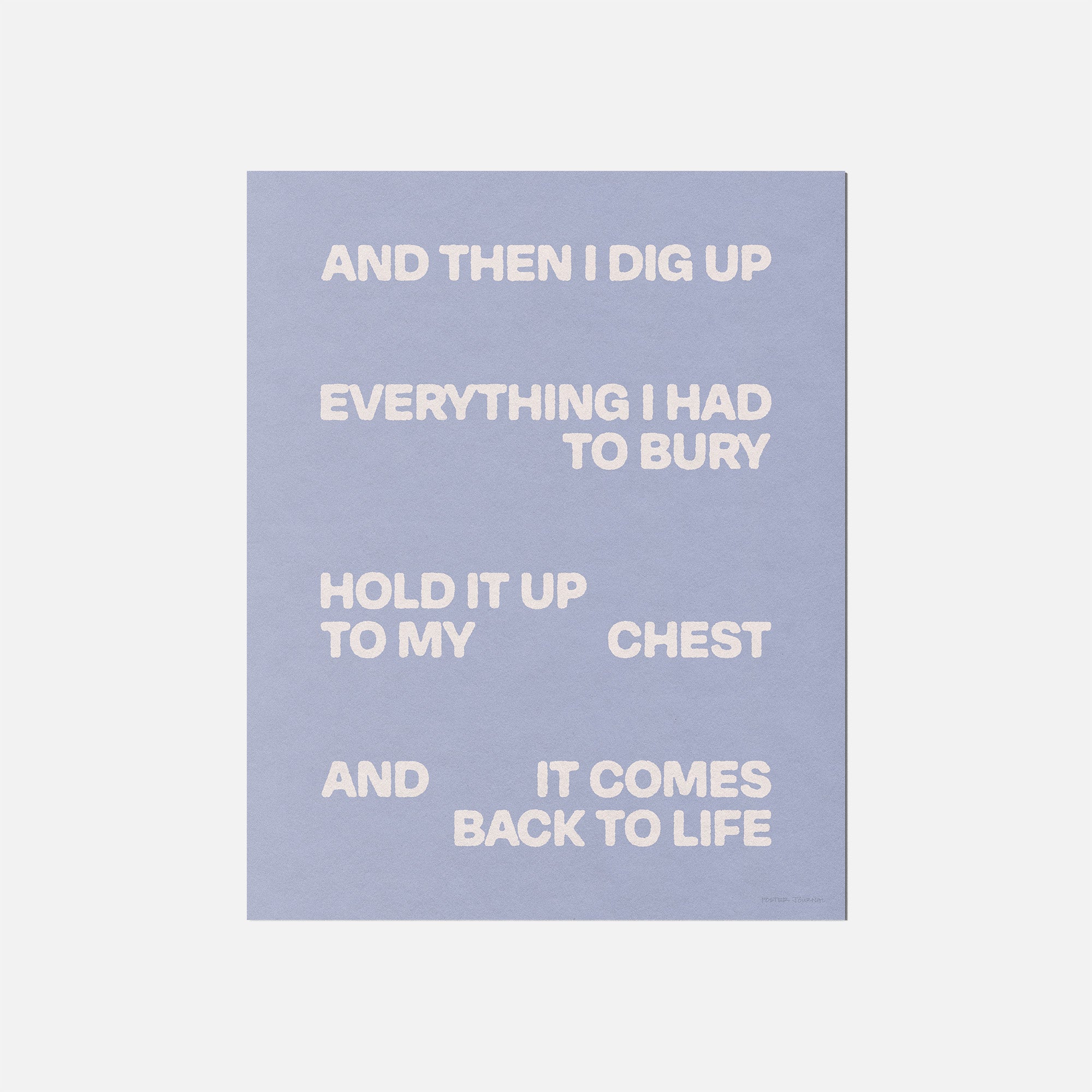 BURY PRINT