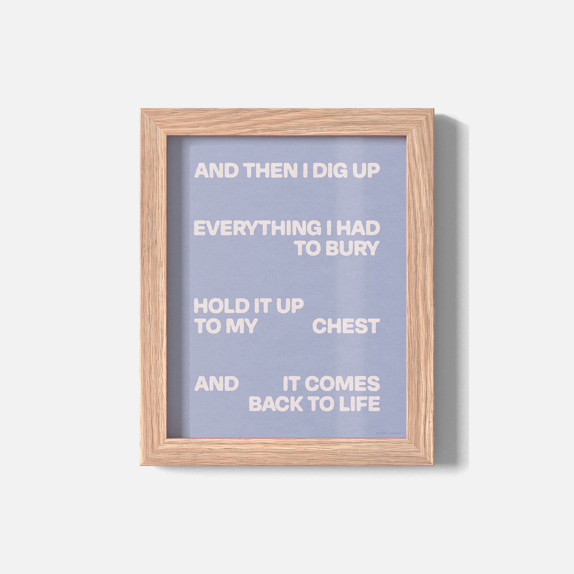 BURY PRINT