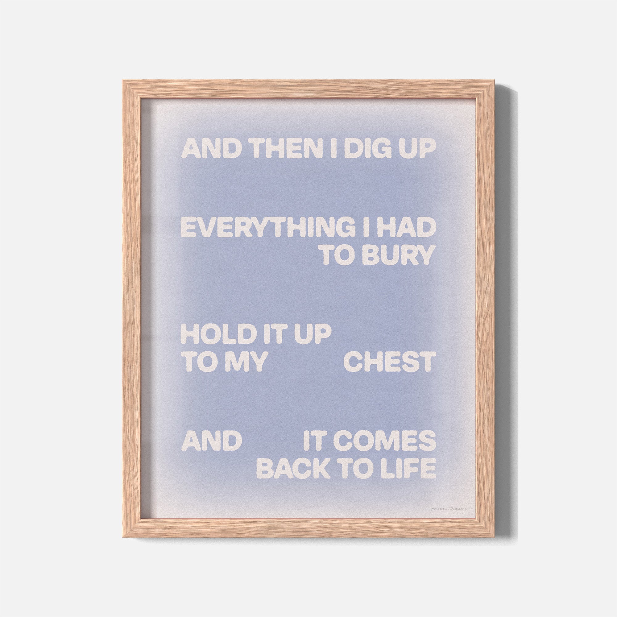 BURY PRINT