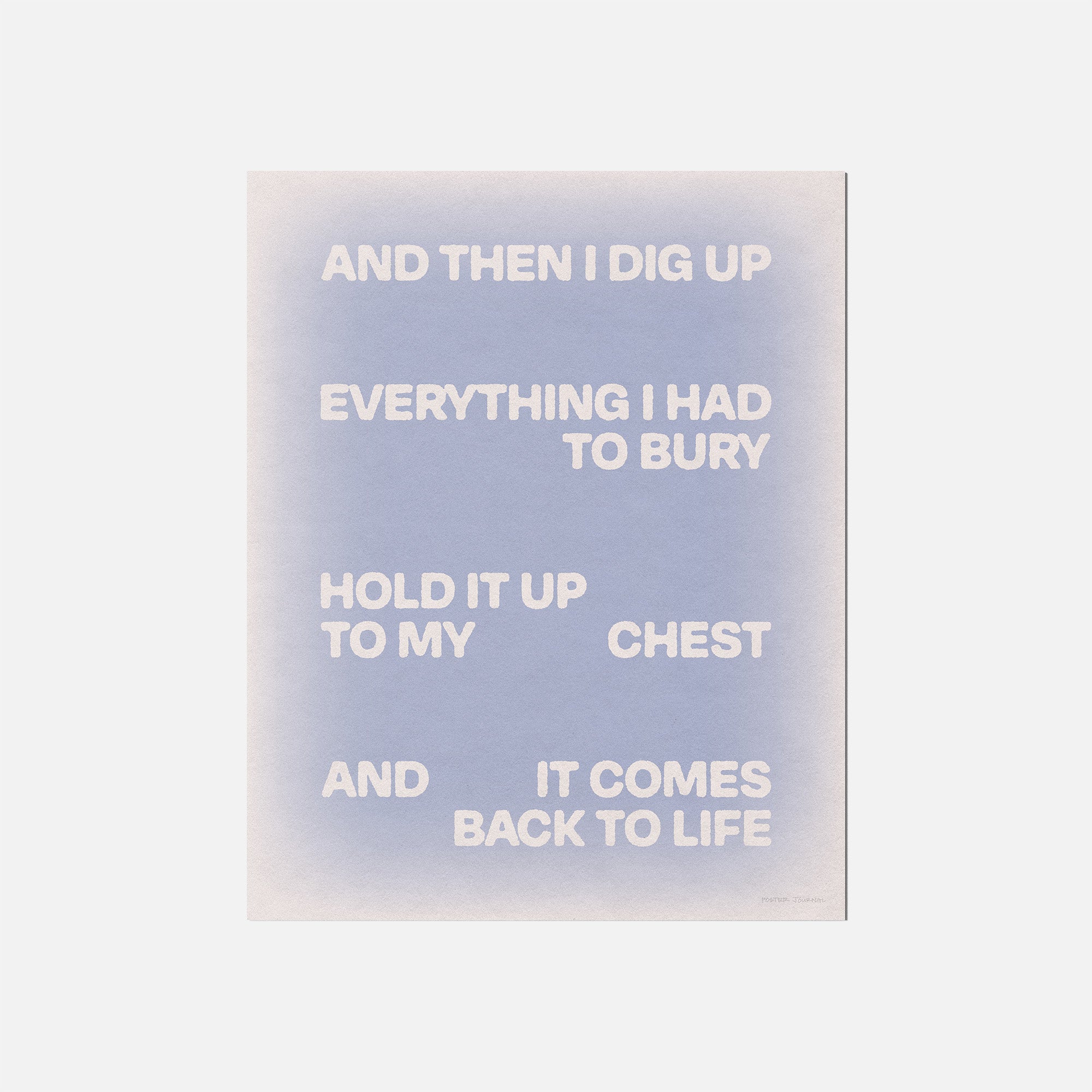 BURY PRINT