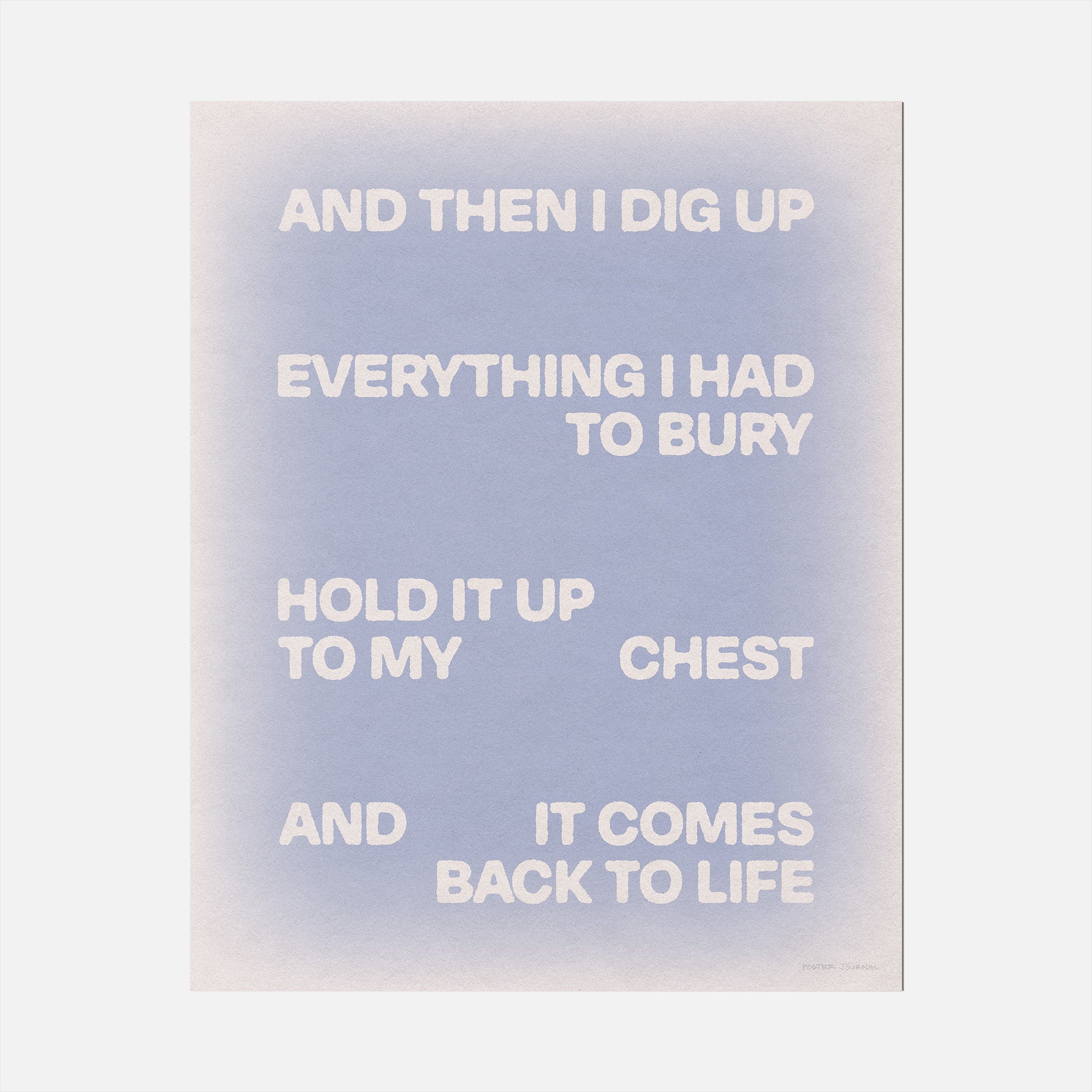 BURY PRINT