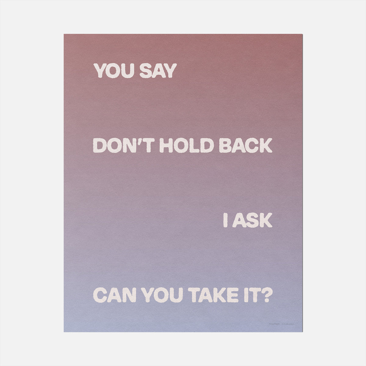 CAN PRINT
