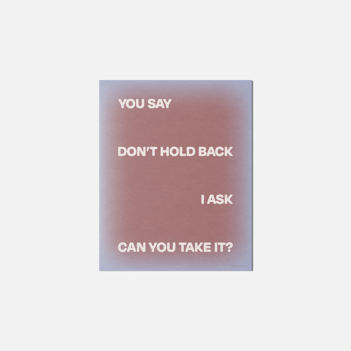 CAN PRINT