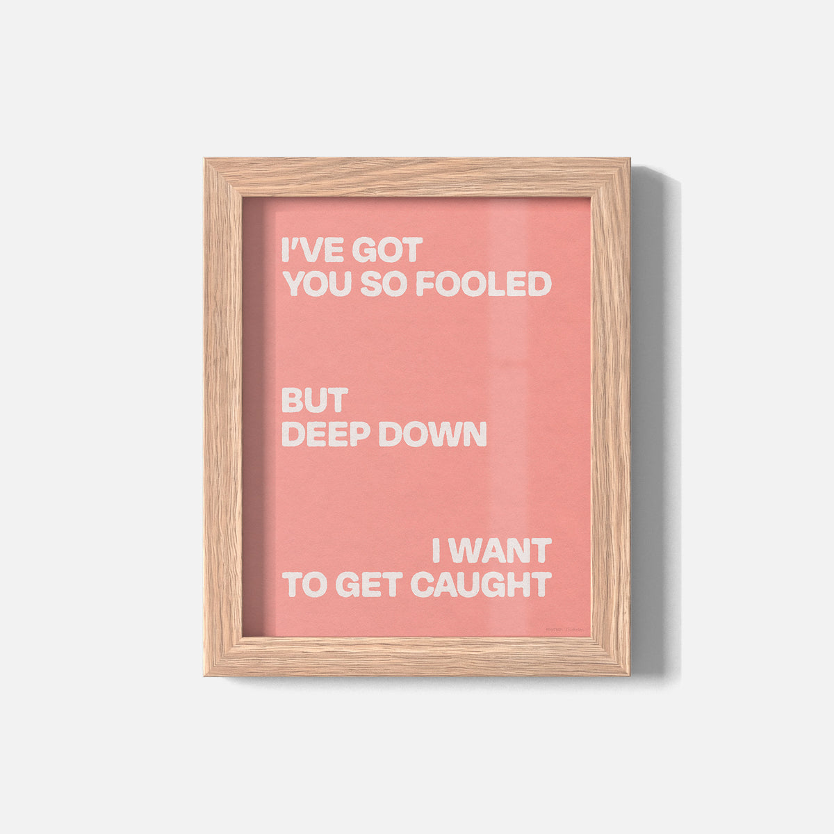 CAUGHT PRINT