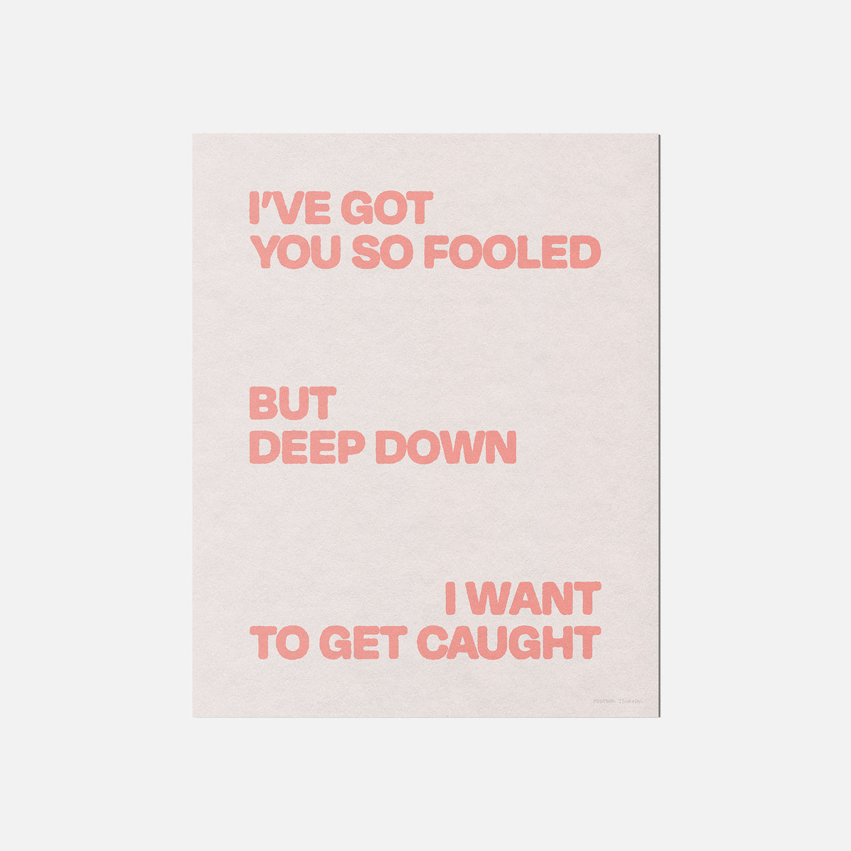 CAUGHT PRINT