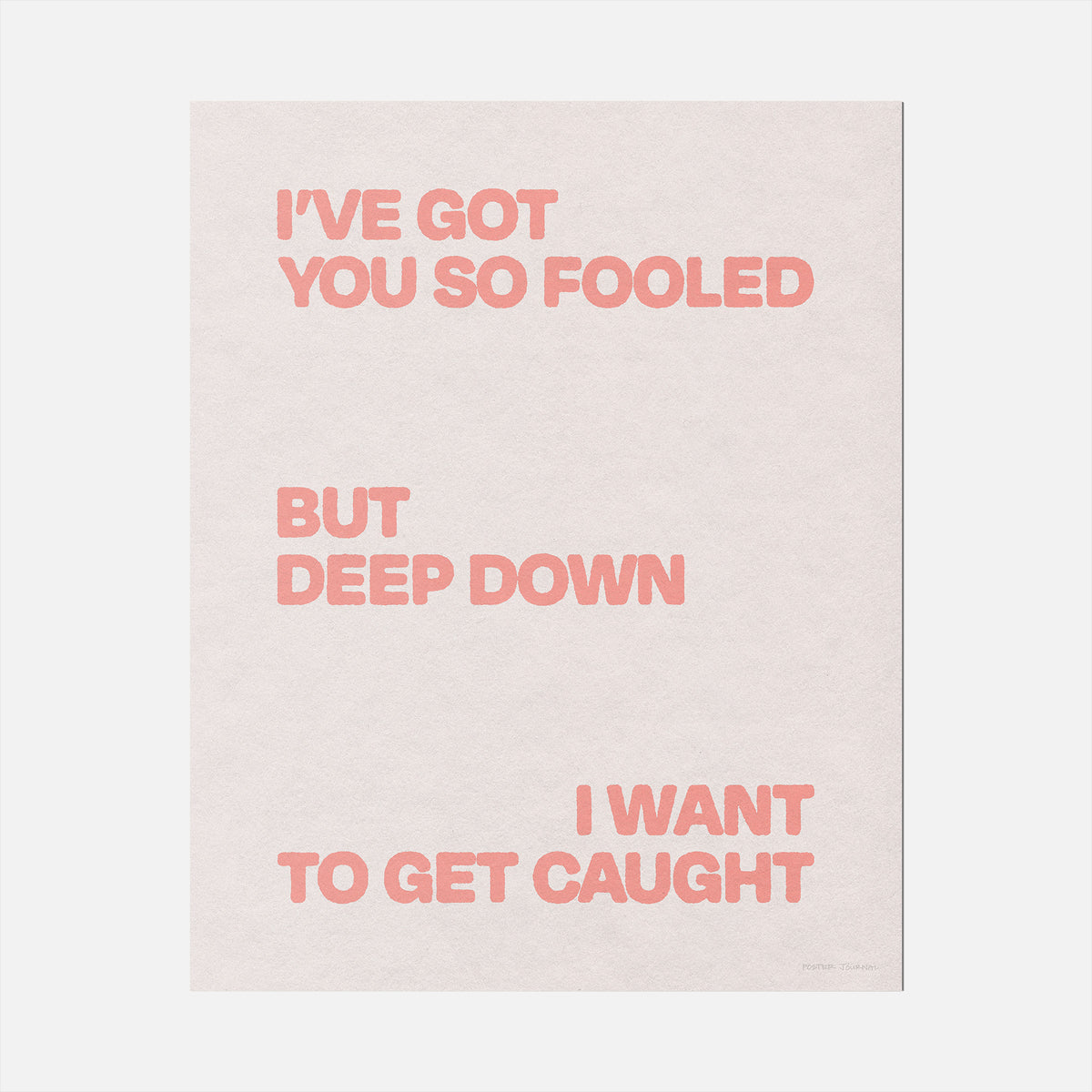 CAUGHT PRINT