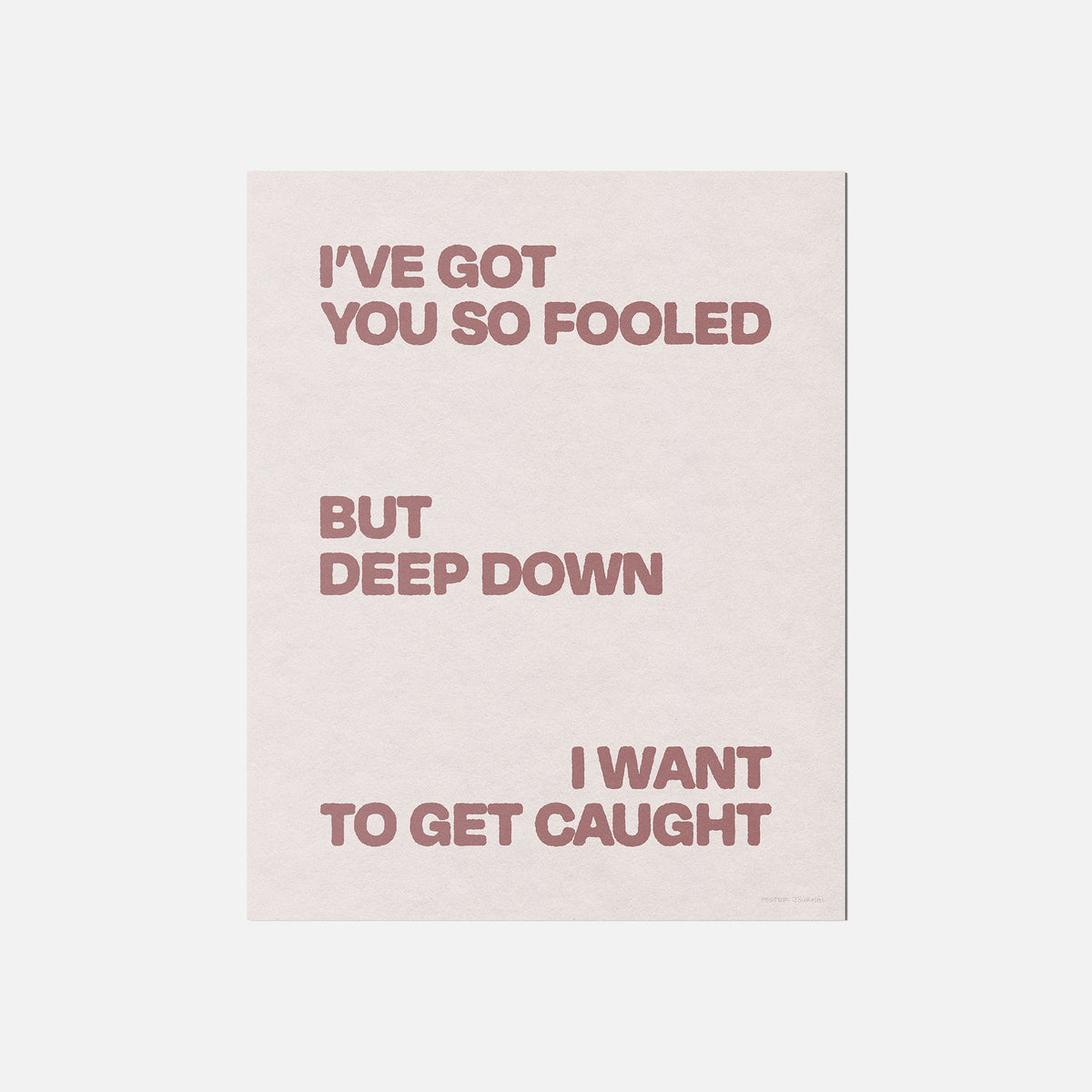 CAUGHT PRINT