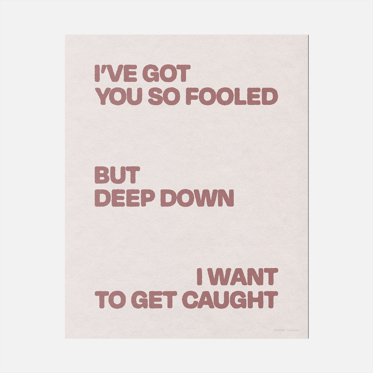 CAUGHT PRINT