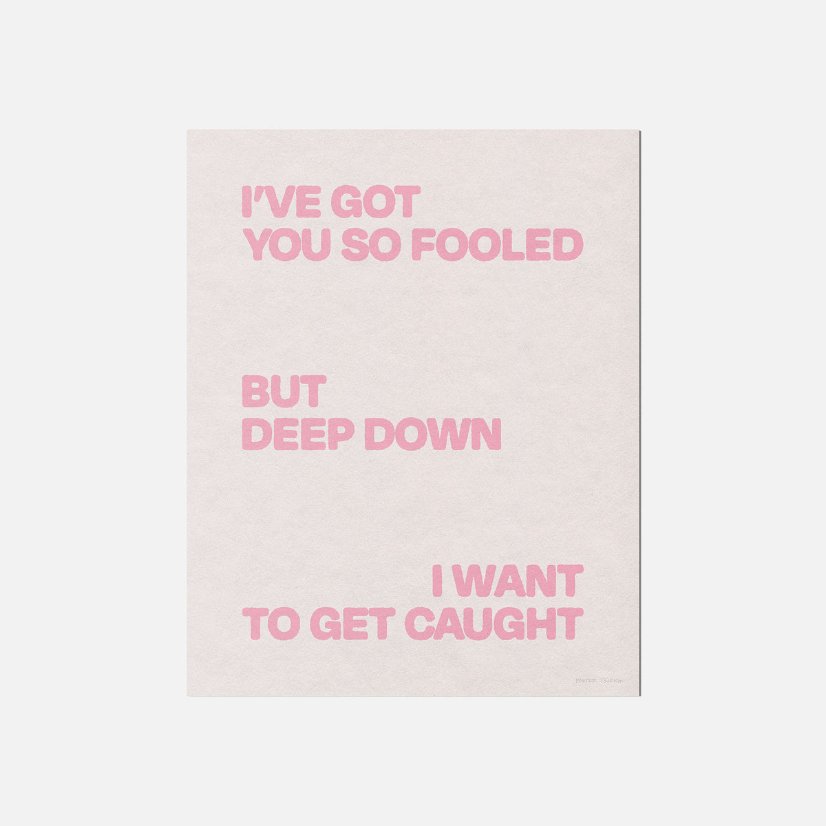 CAUGHT PRINT