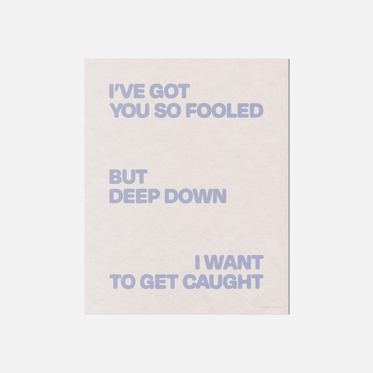 CAUGHT PRINT
