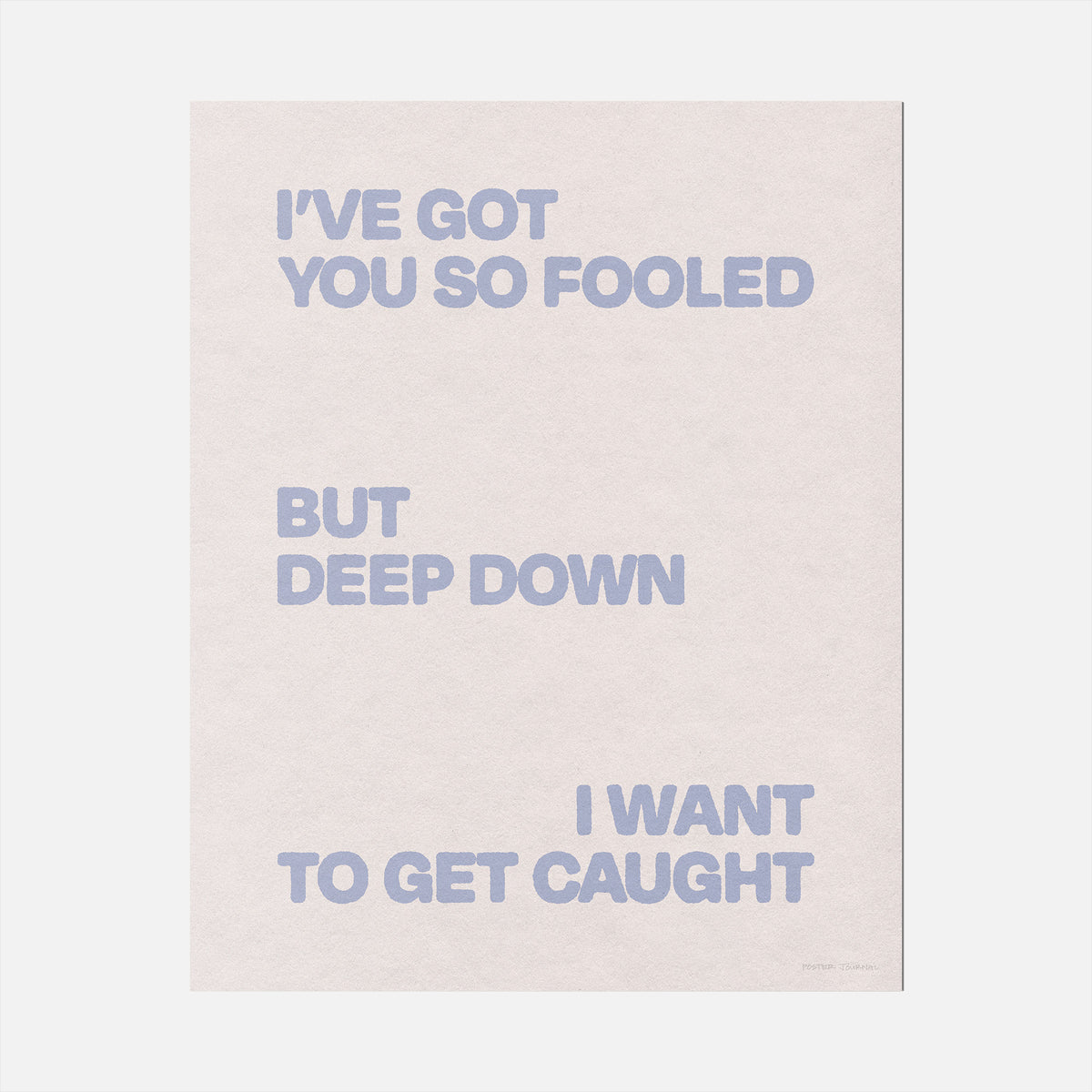 CAUGHT PRINT