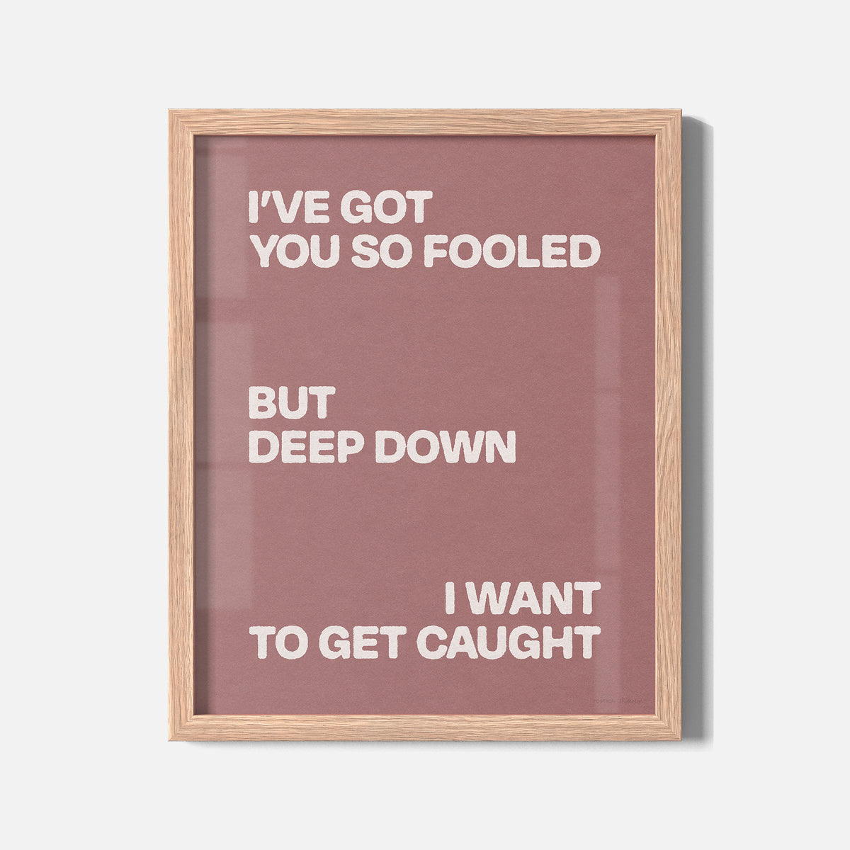 CAUGHT PRINT