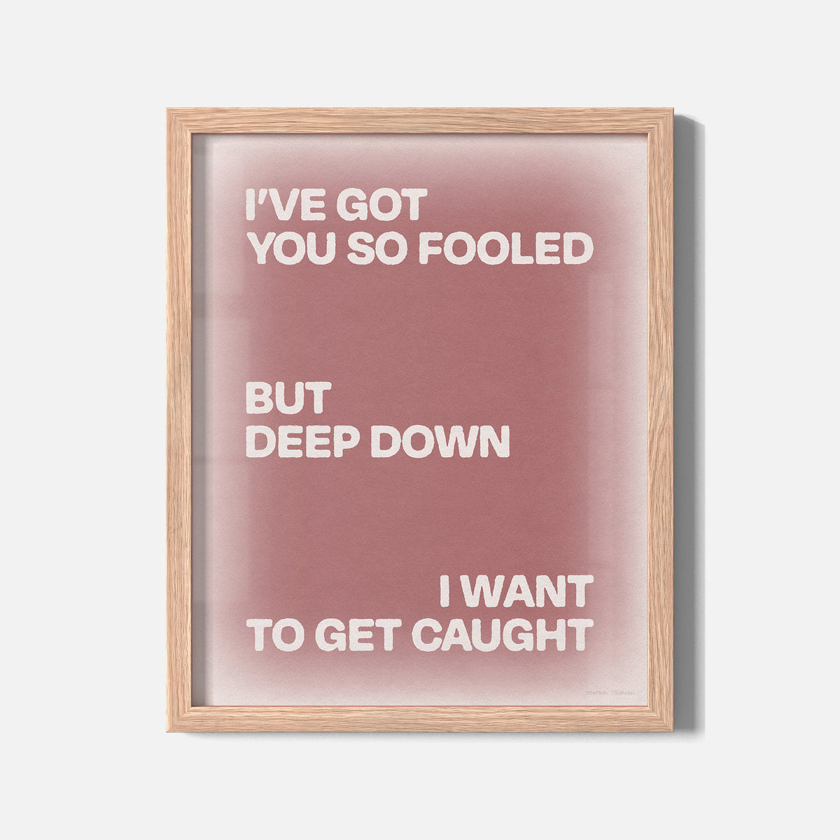CAUGHT PRINT