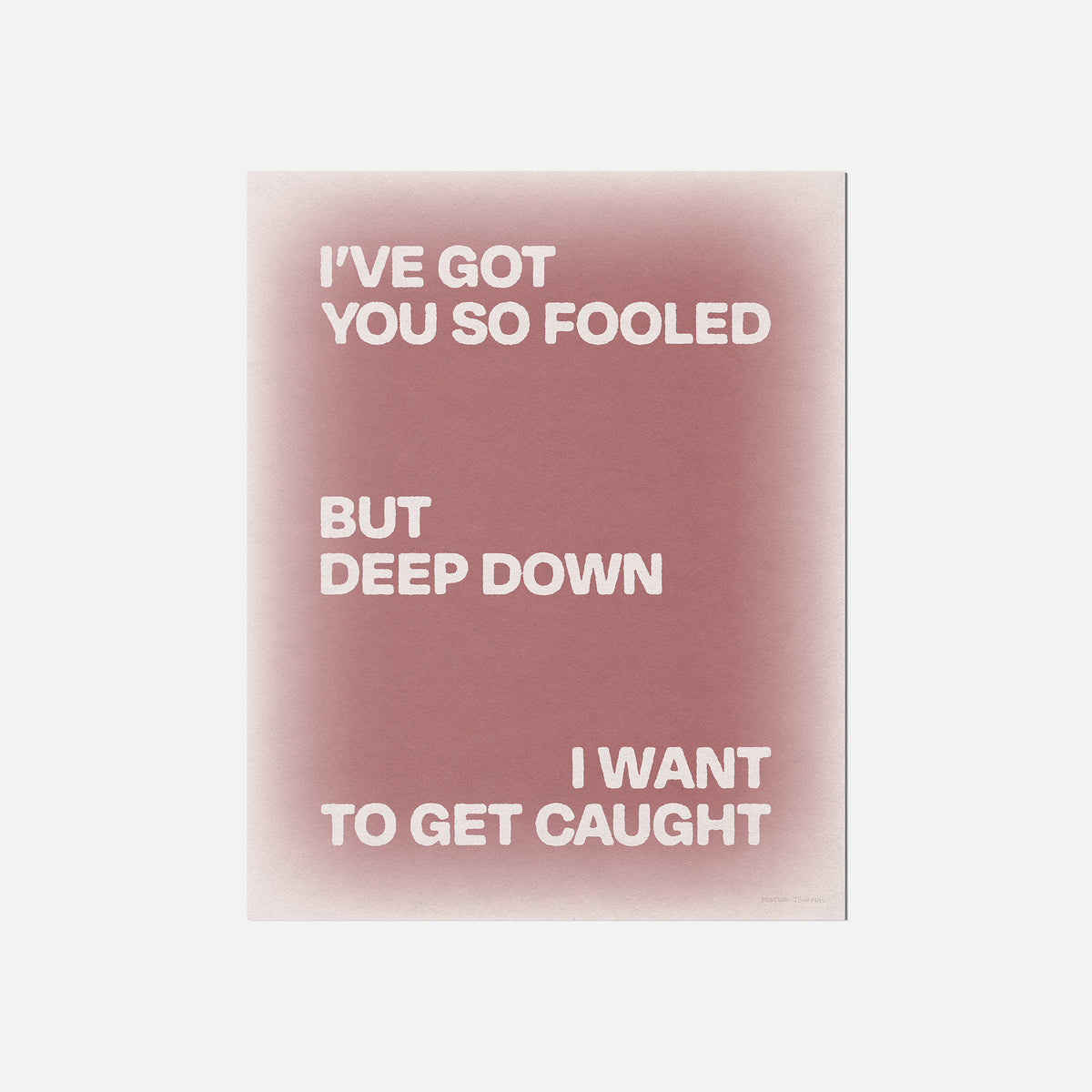 CAUGHT PRINT