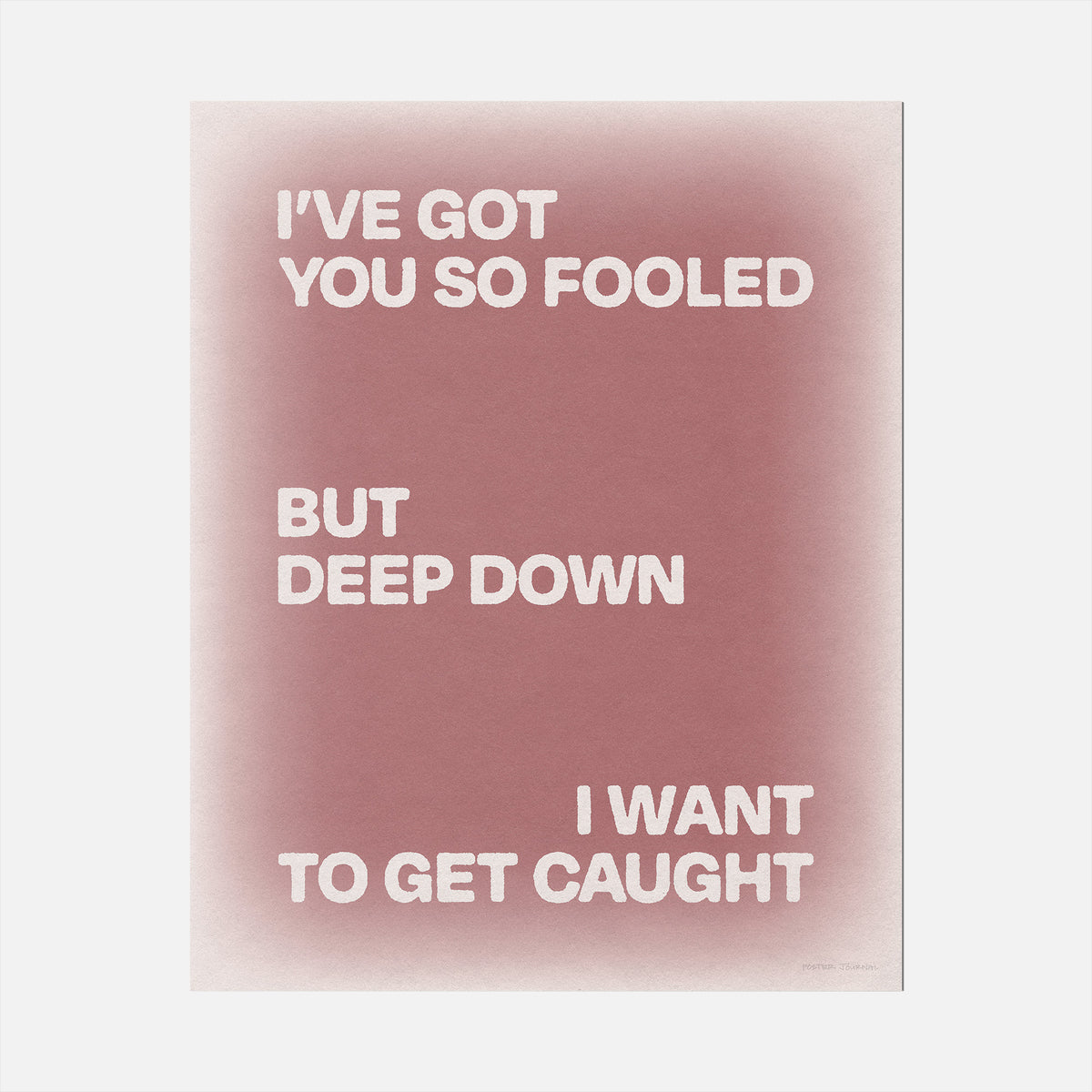 CAUGHT PRINT