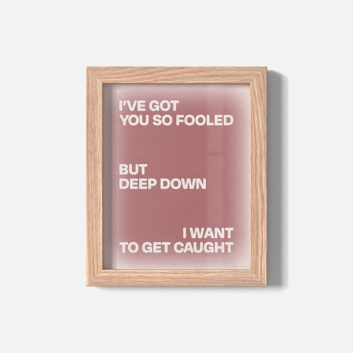 CAUGHT PRINT