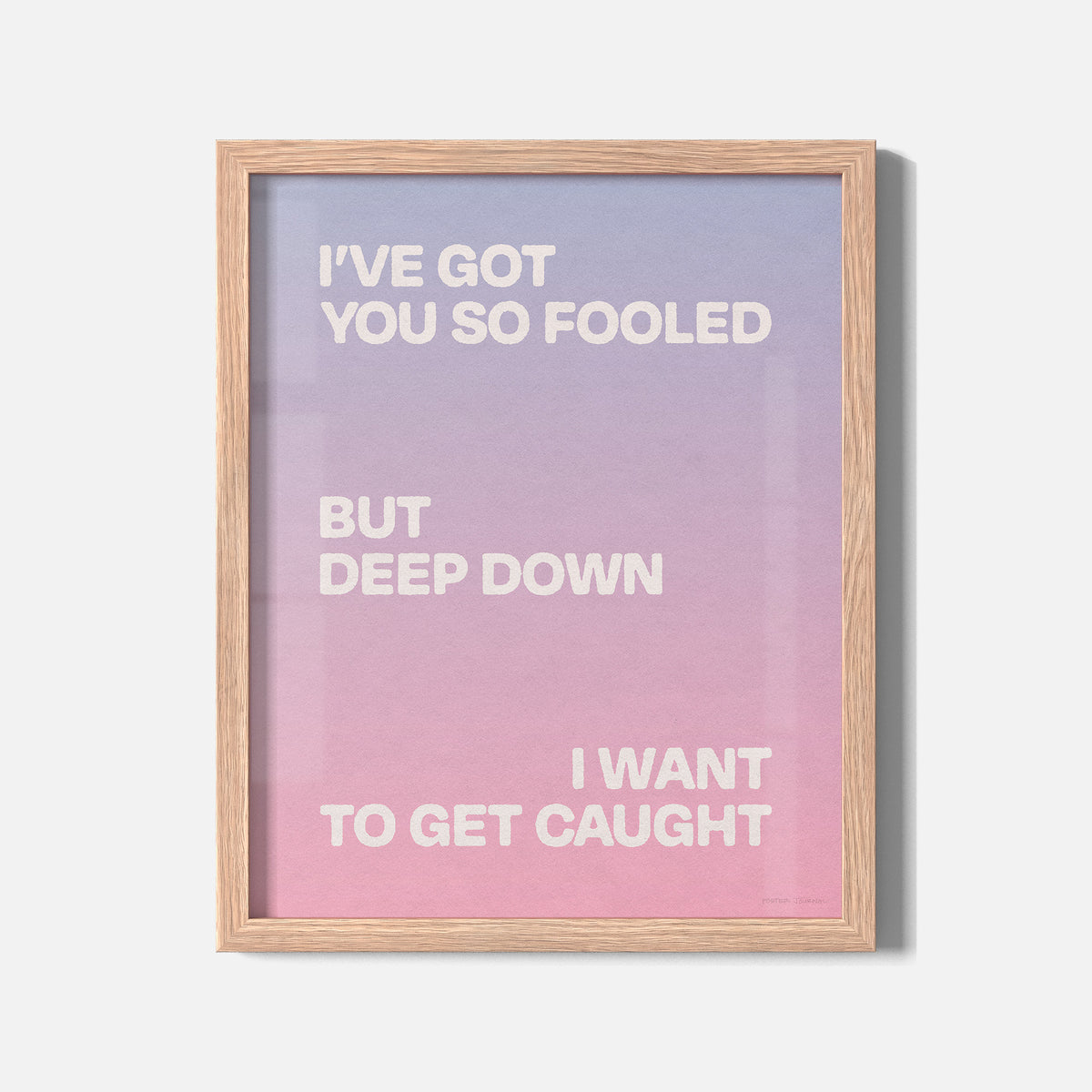 CAUGHT PRINT