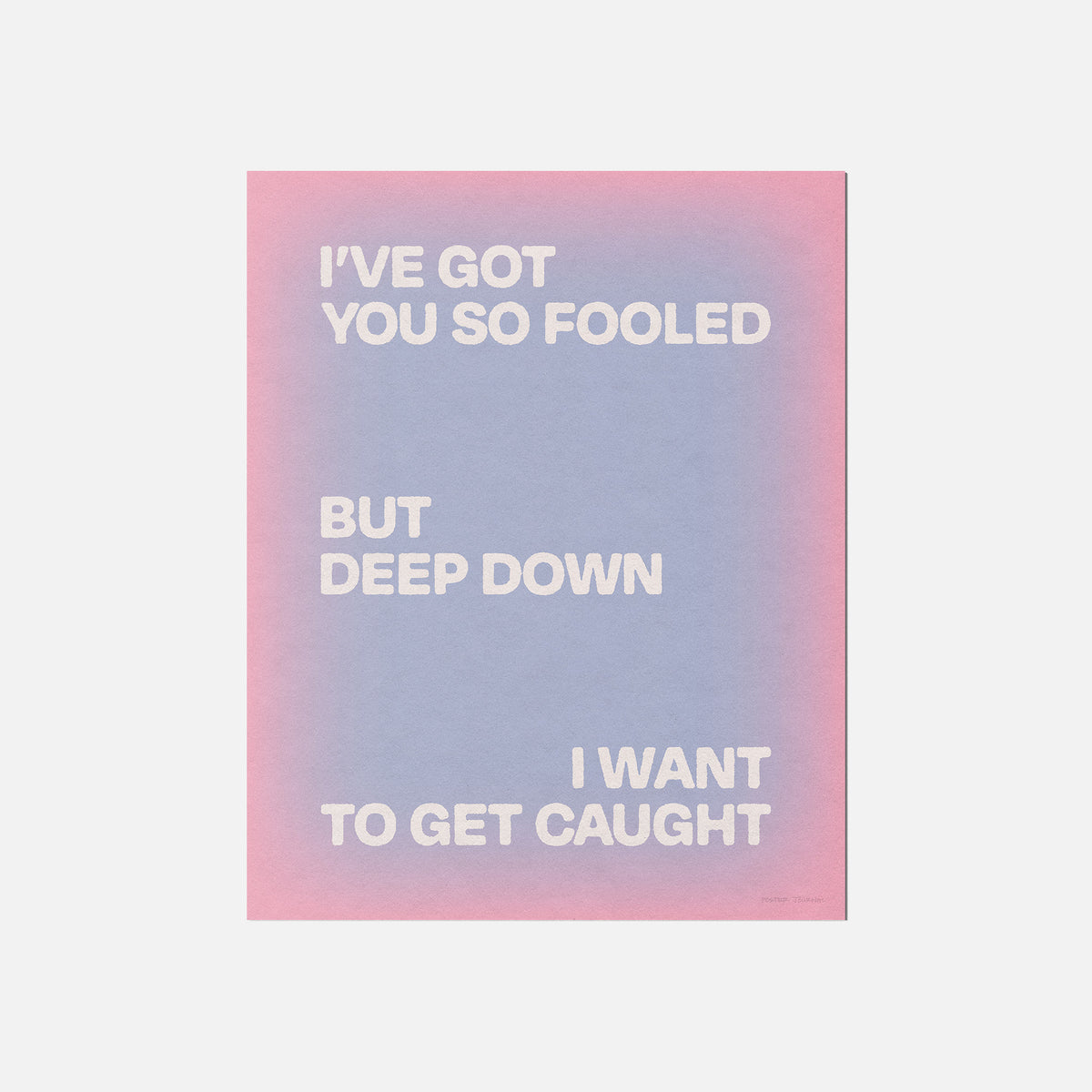 CAUGHT PRINT