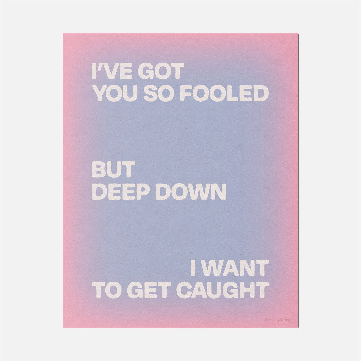 CAUGHT PRINT
