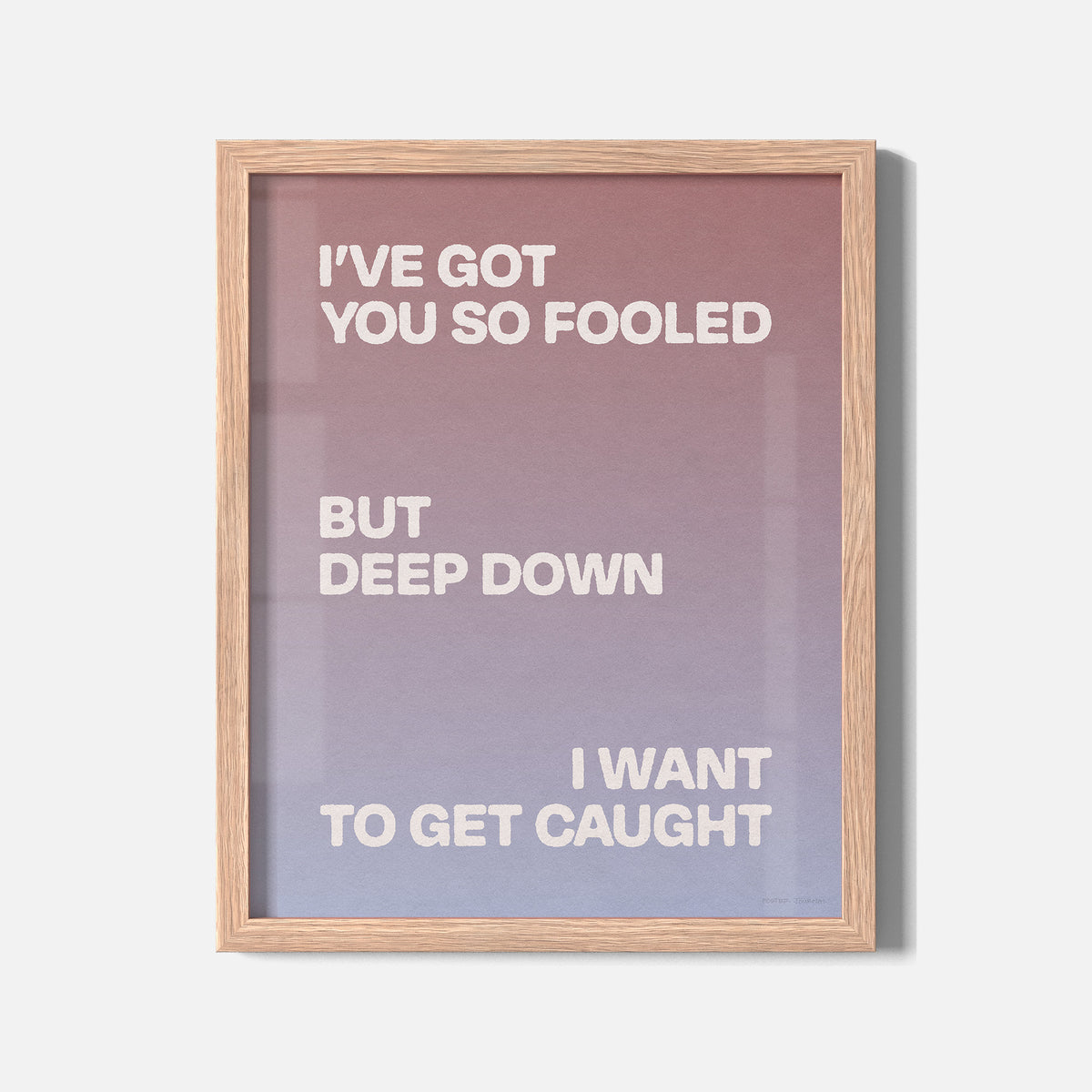 CAUGHT PRINT