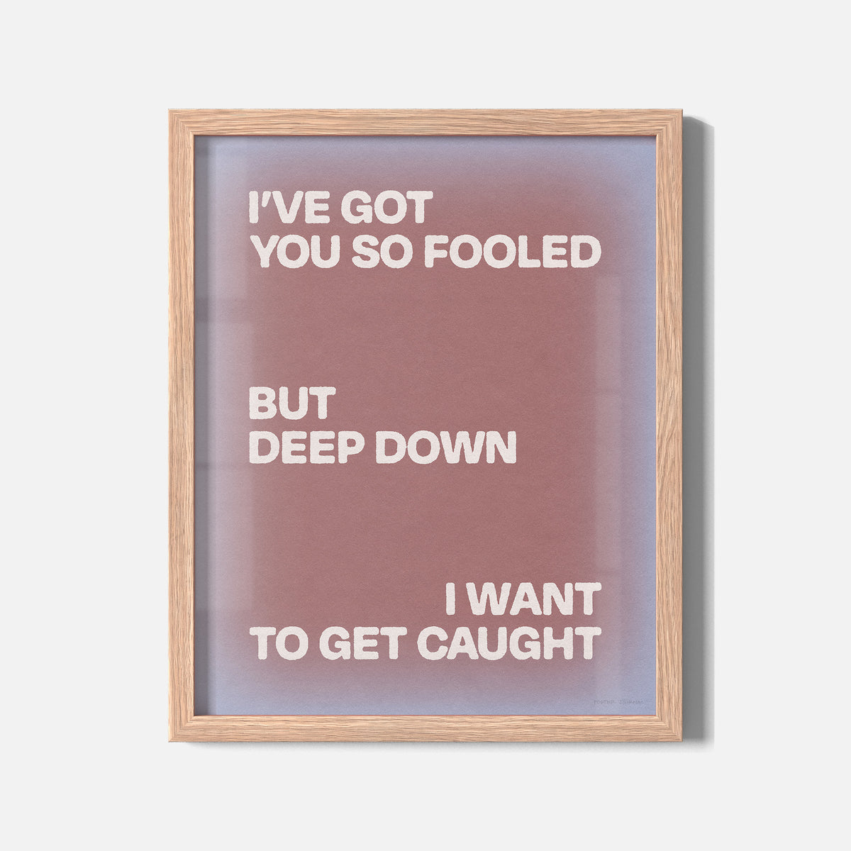 CAUGHT PRINT