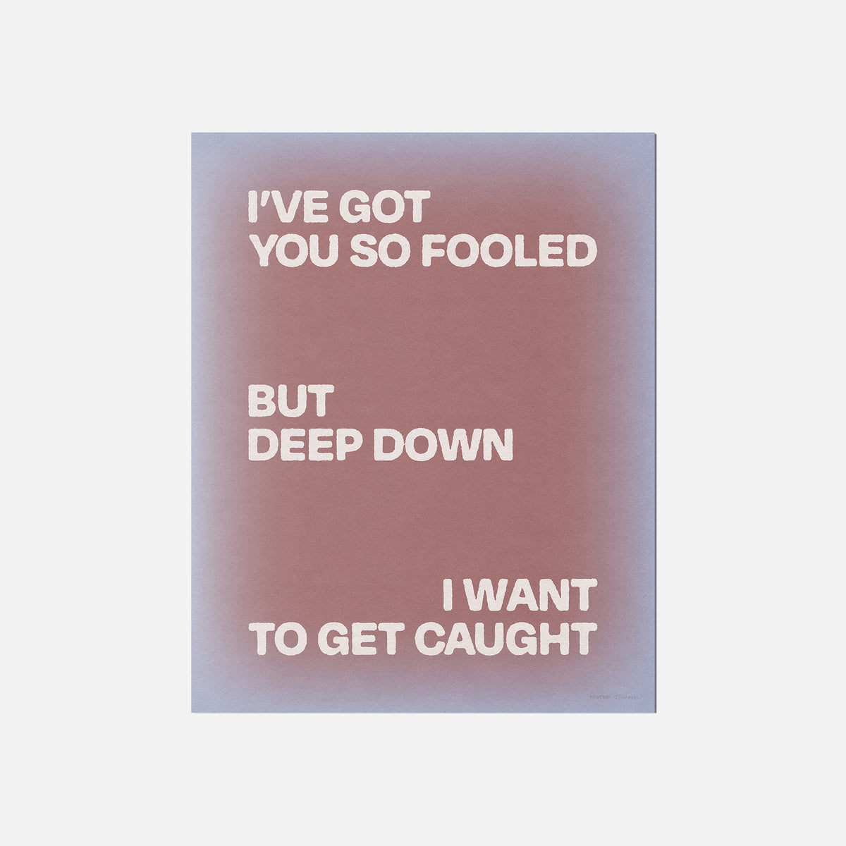 CAUGHT PRINT