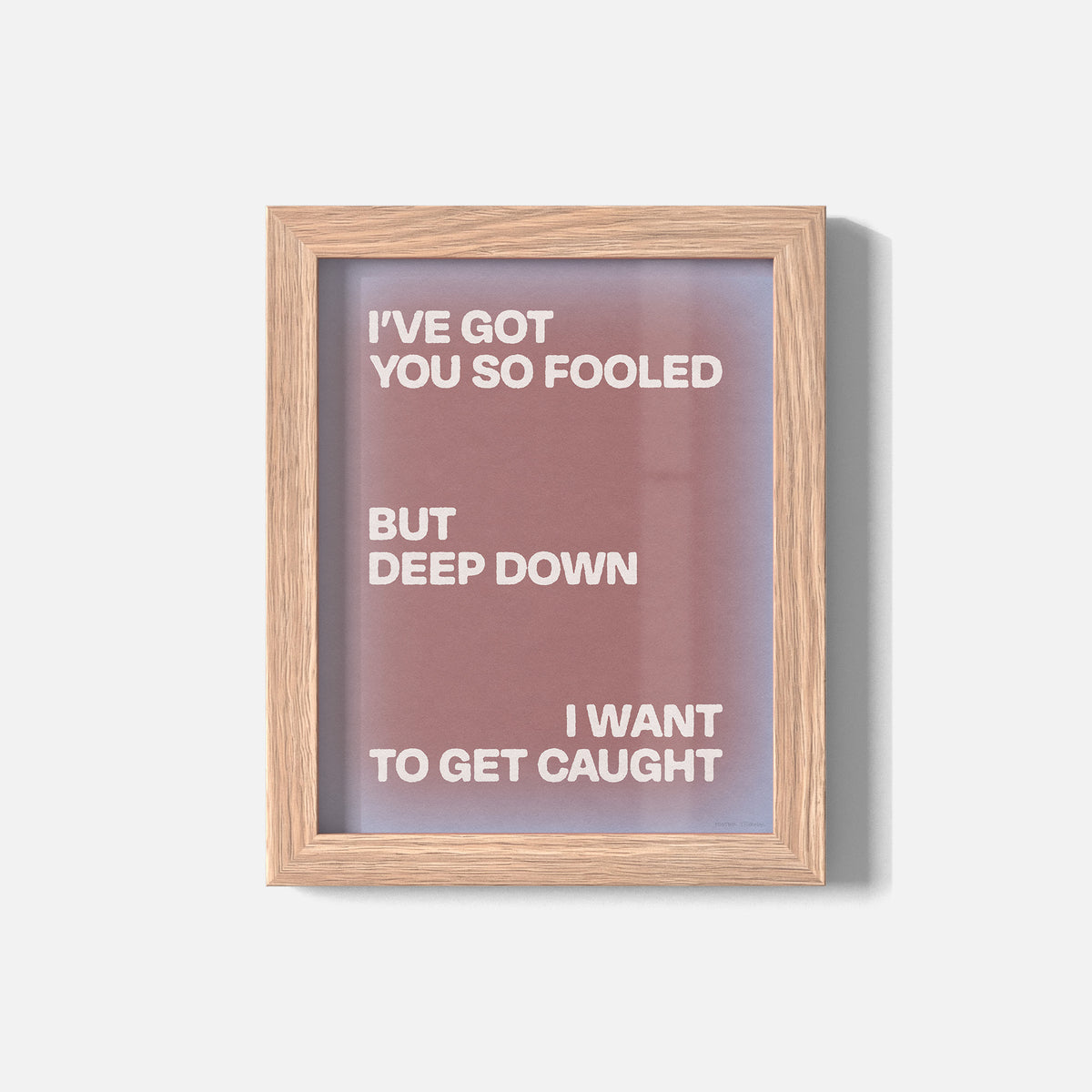 CAUGHT PRINT