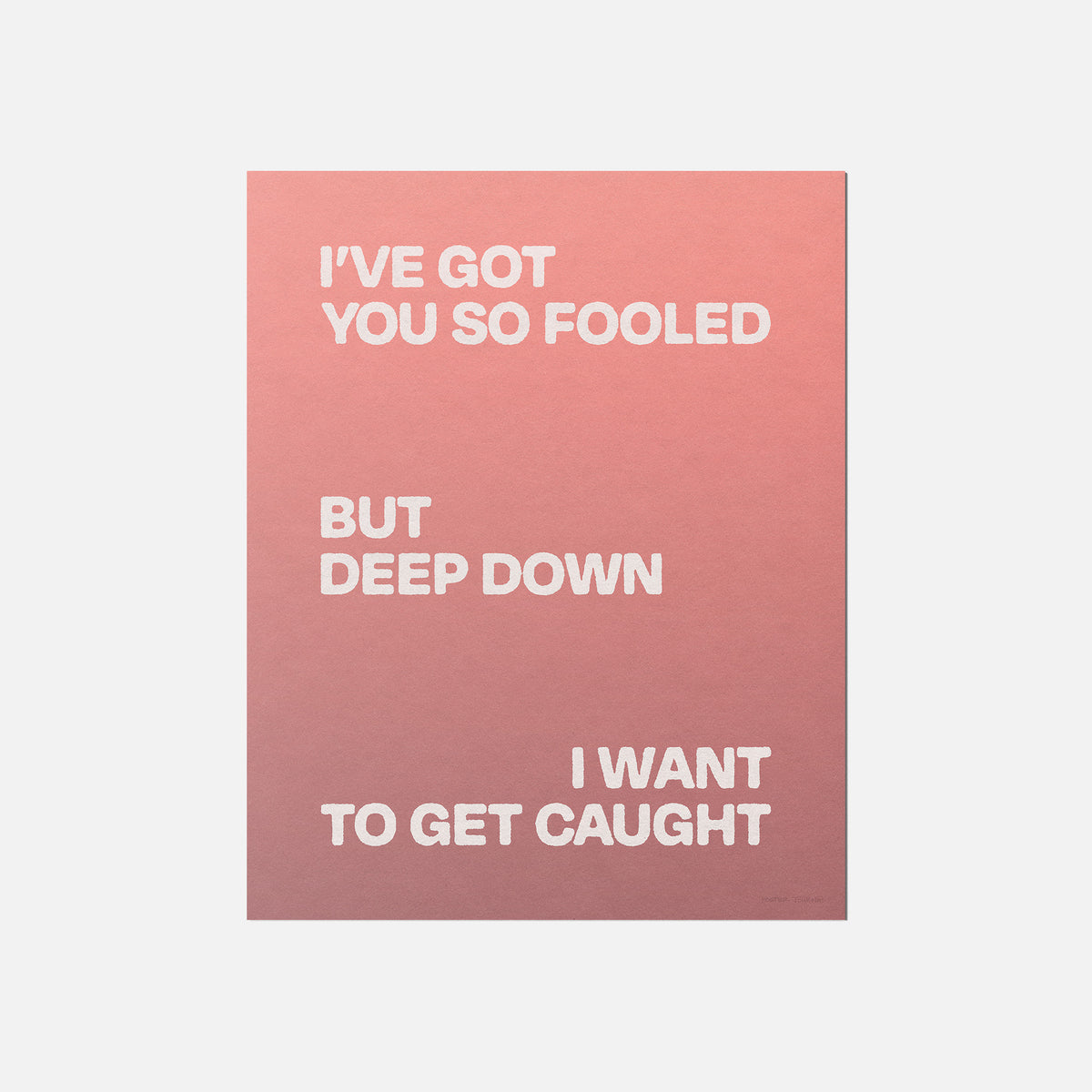 CAUGHT PRINT