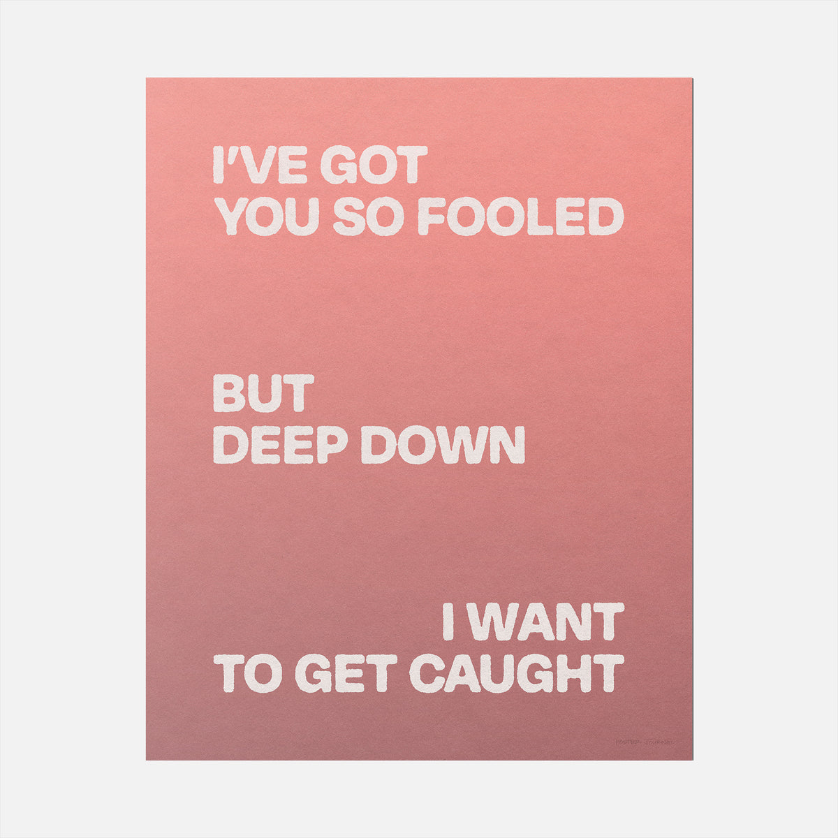 CAUGHT PRINT
