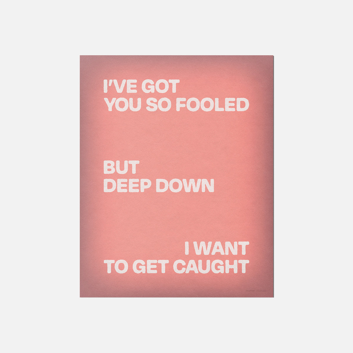 CAUGHT PRINT