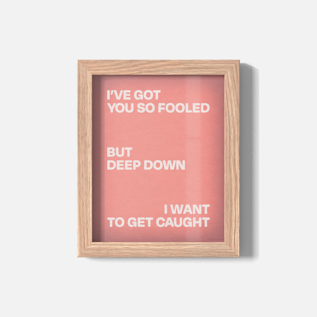 CAUGHT PRINT