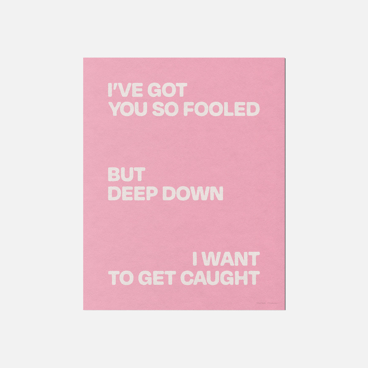CAUGHT PRINT
