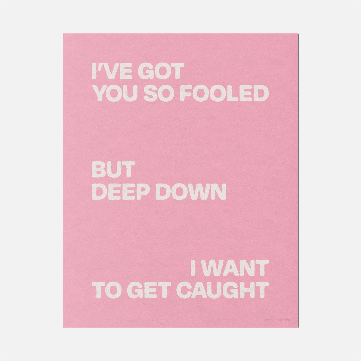 CAUGHT PRINT