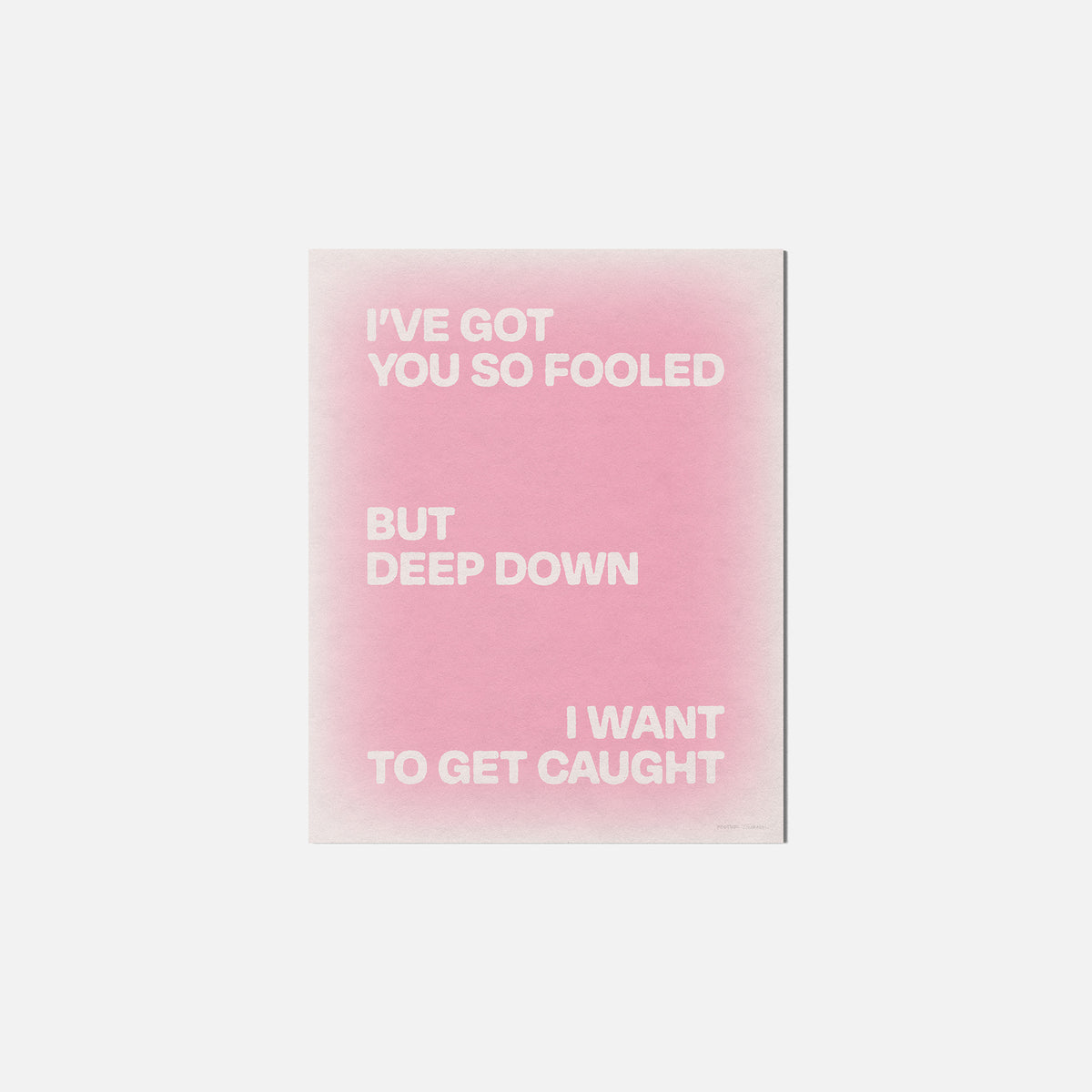 CAUGHT PRINT