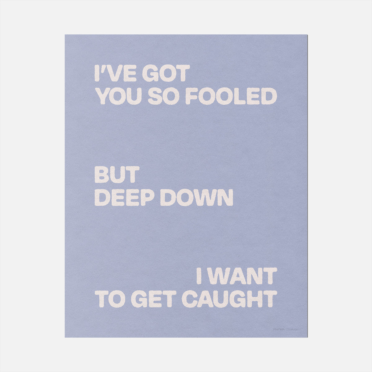 CAUGHT PRINT