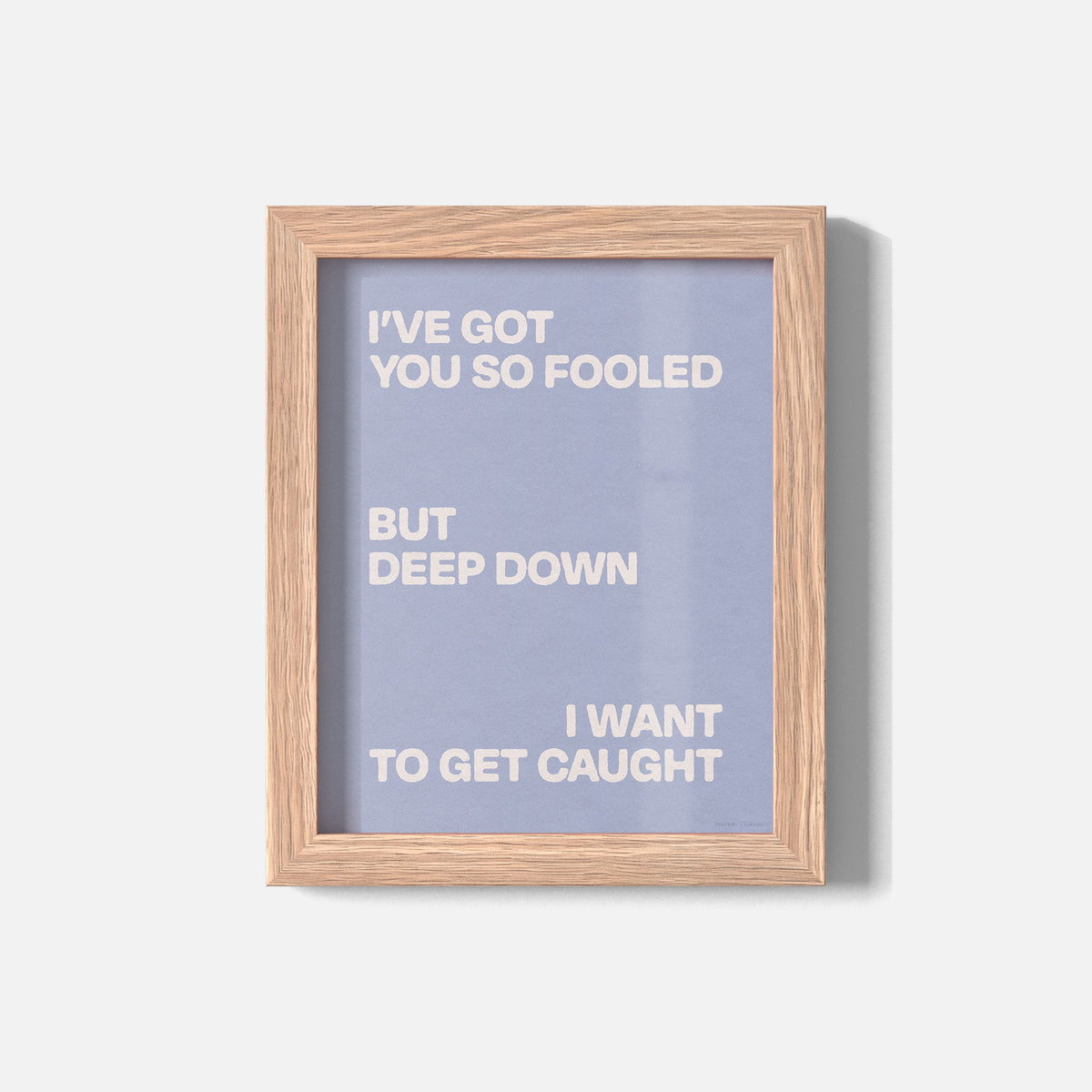 CAUGHT PRINT