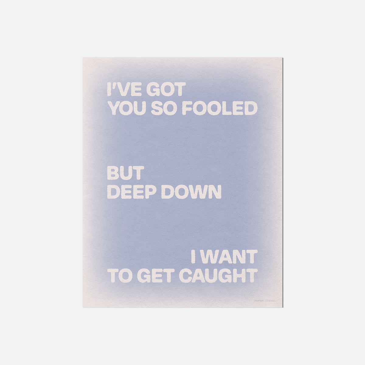CAUGHT PRINT