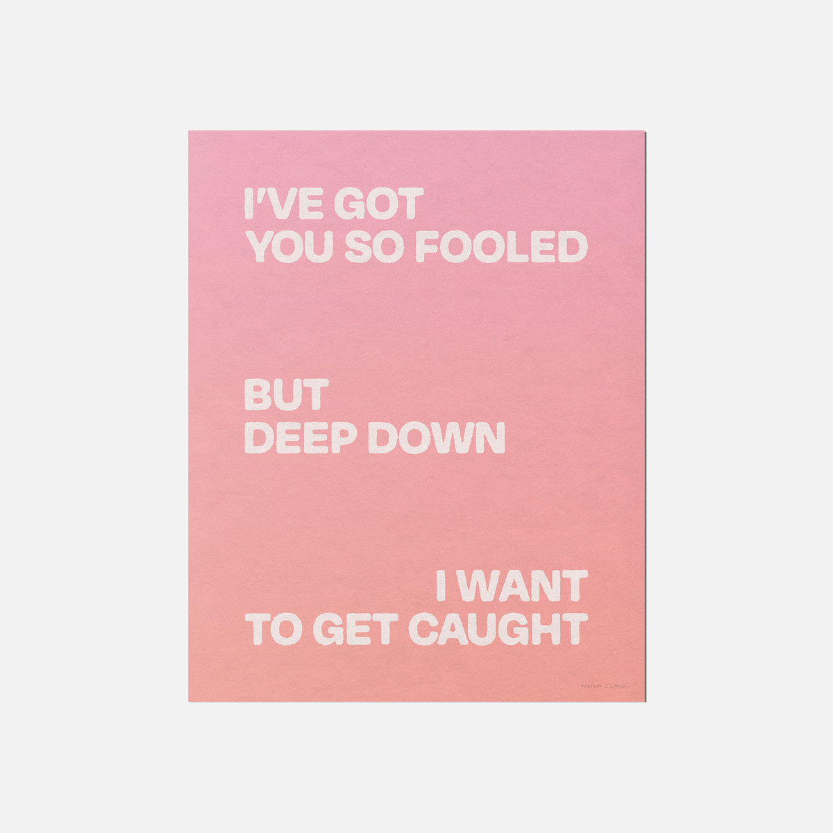 CAUGHT PRINT