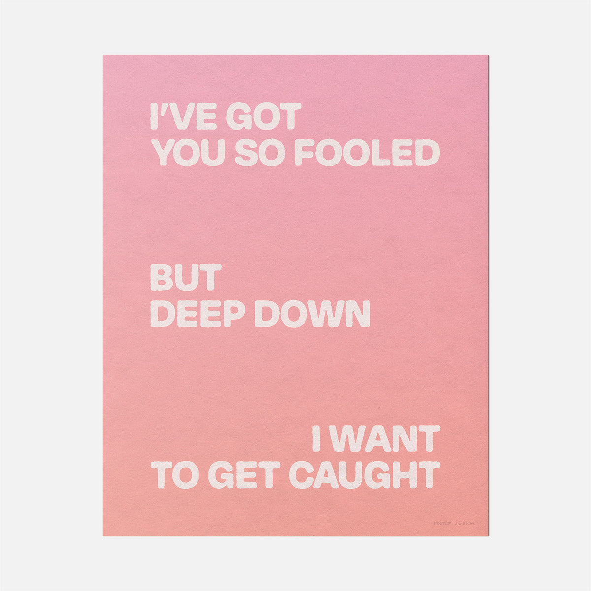 CAUGHT PRINT