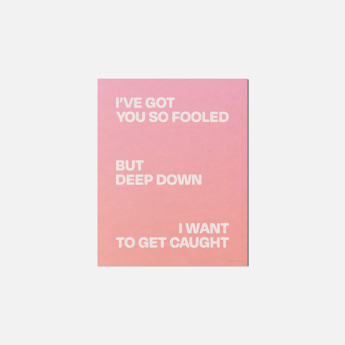 CAUGHT PRINT
