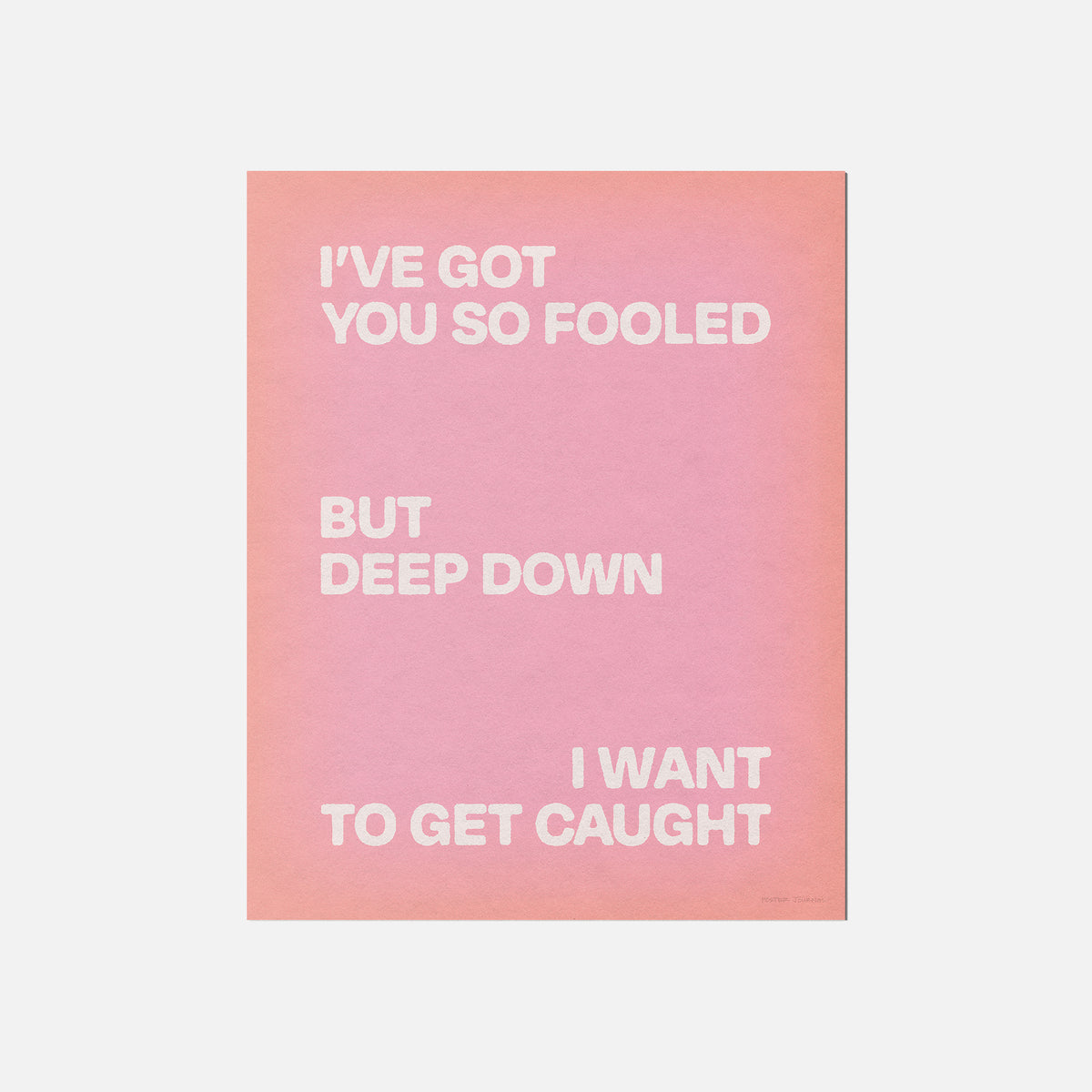 CAUGHT PRINT